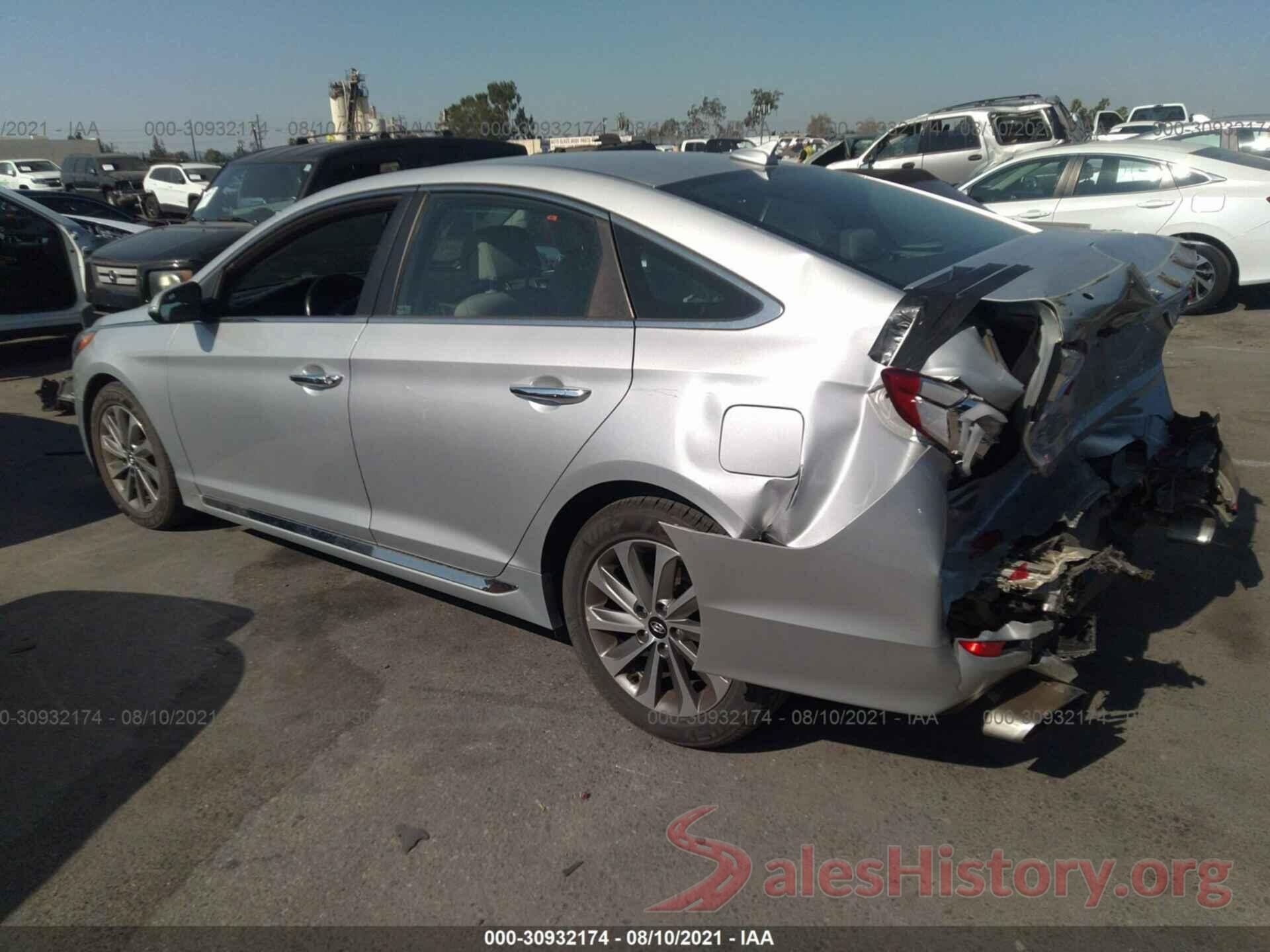 5NPE34AF2HH483190 2017 HYUNDAI SONATA