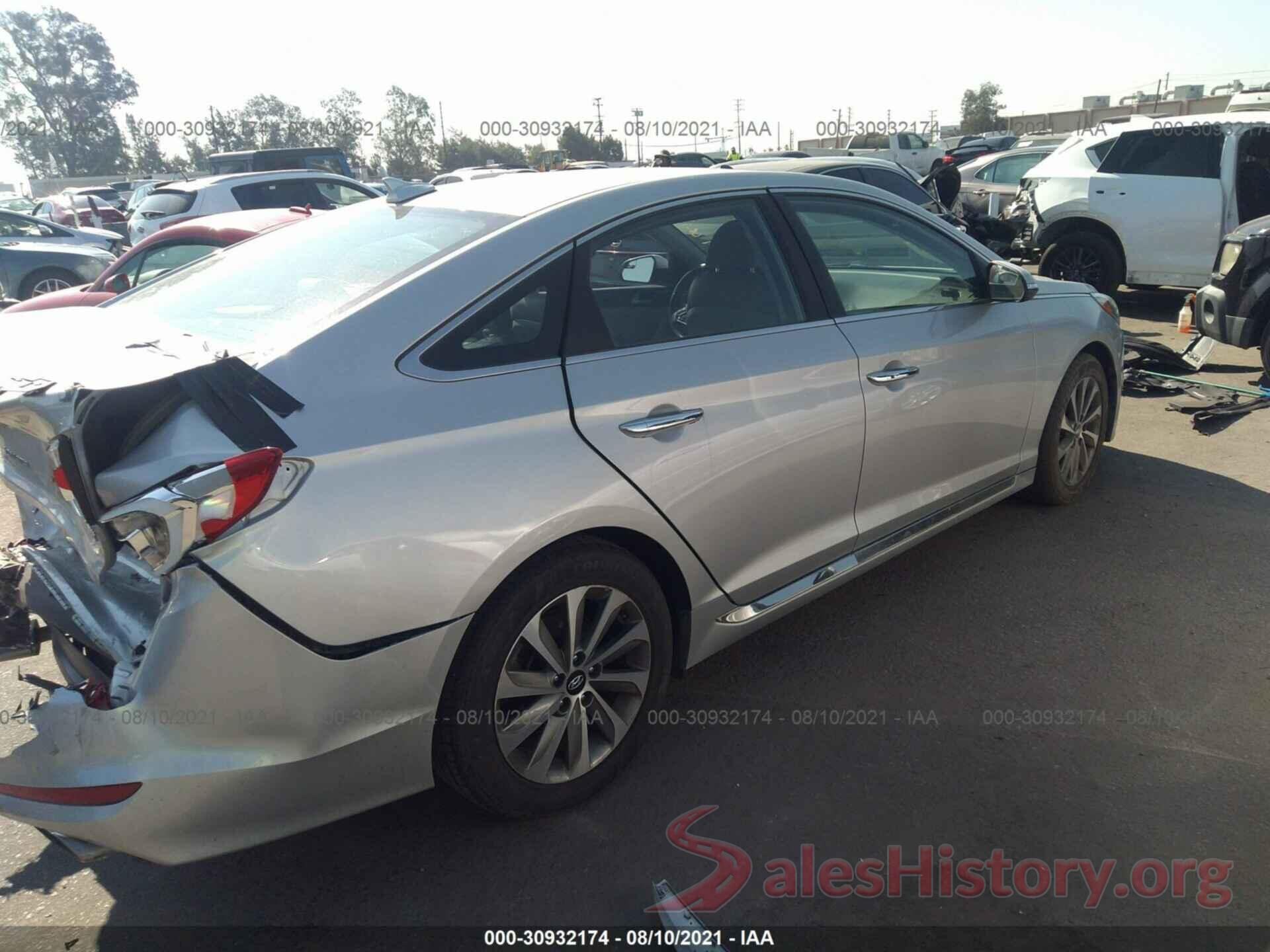 5NPE34AF2HH483190 2017 HYUNDAI SONATA