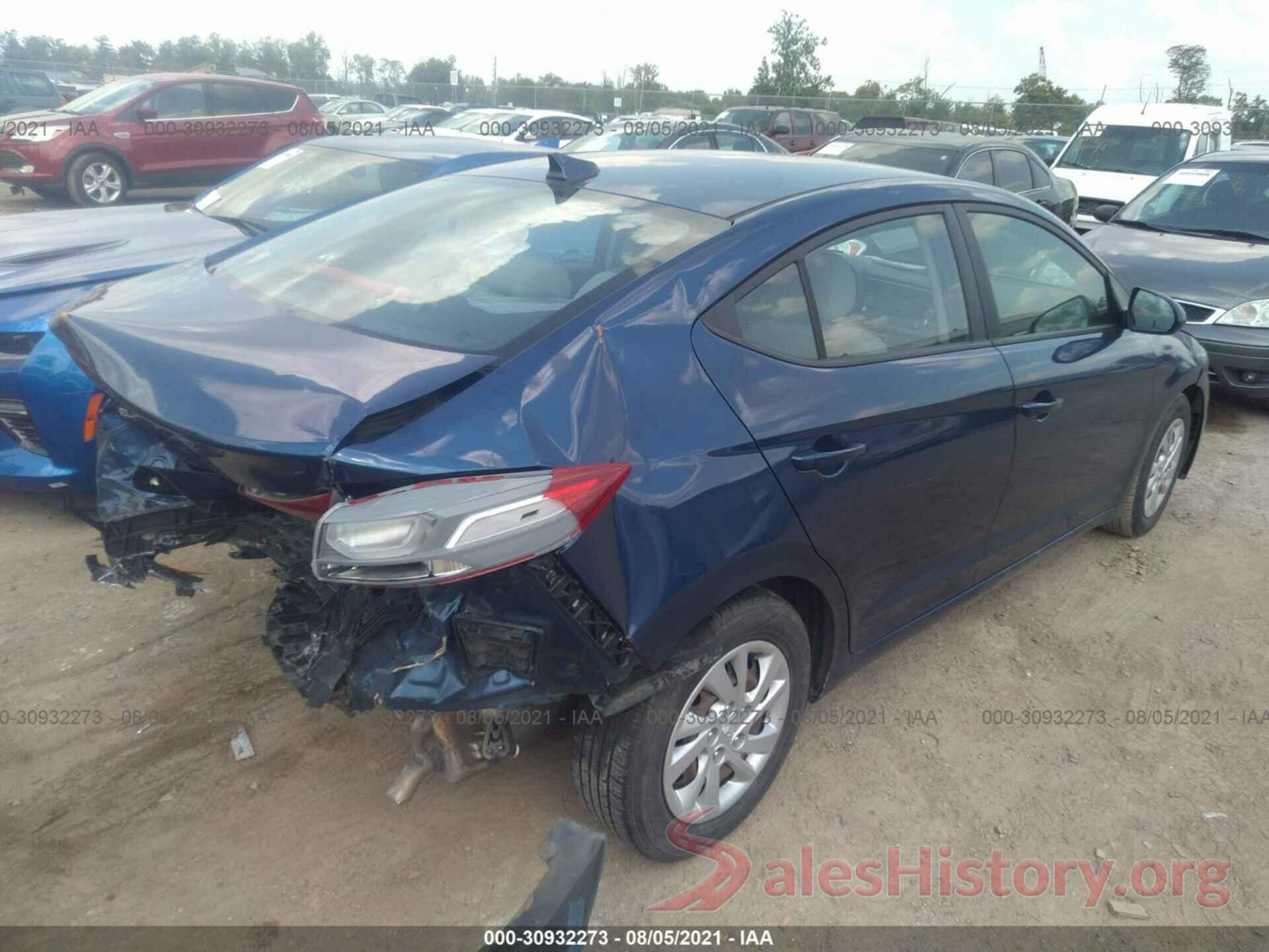 5NPD74LF0HH163895 2017 HYUNDAI ELANTRA