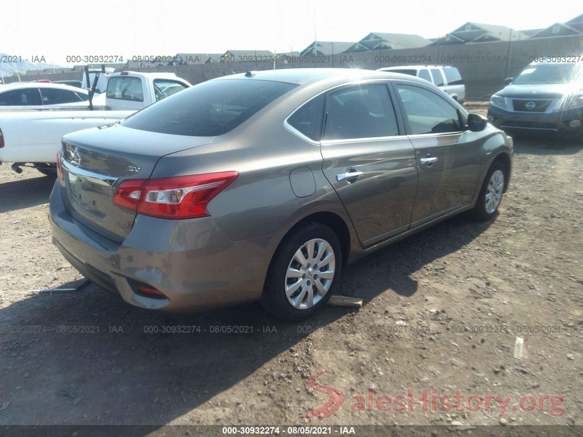 3N1AB7AP6GL645206 2016 NISSAN SENTRA