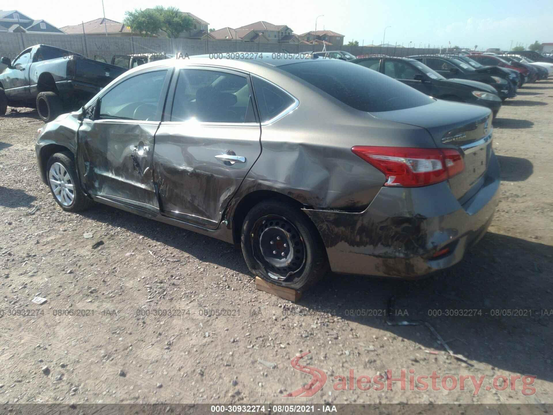 3N1AB7AP6GL645206 2016 NISSAN SENTRA