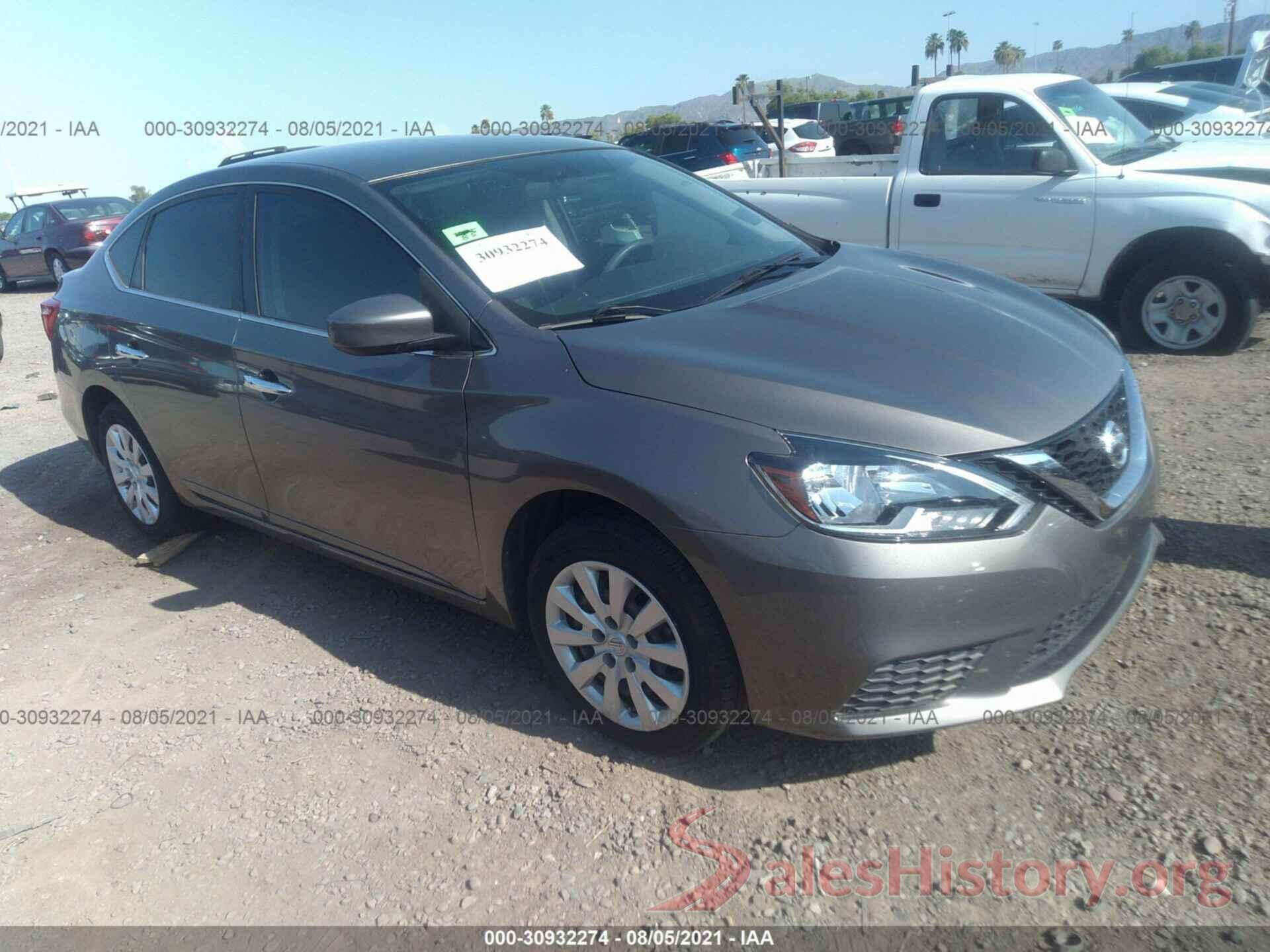 3N1AB7AP6GL645206 2016 NISSAN SENTRA