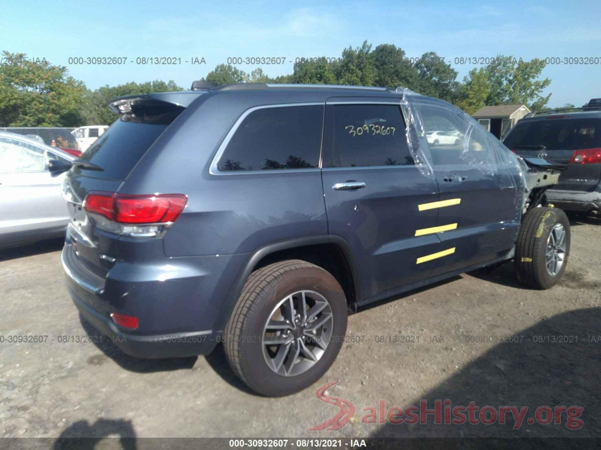 1C4RJFBG0MC590559 2021 JEEP GRAND CHEROKEE