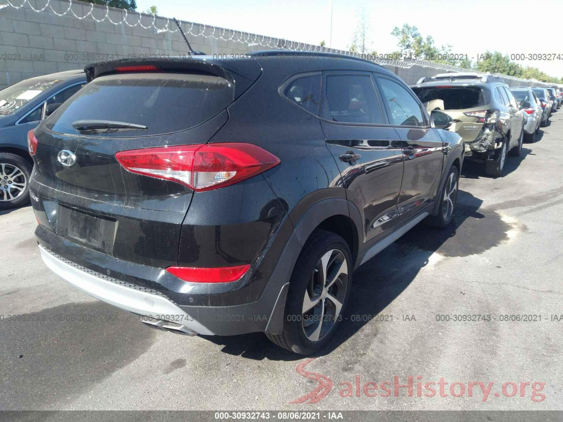 KM8J33A20HU567113 2017 HYUNDAI TUCSON