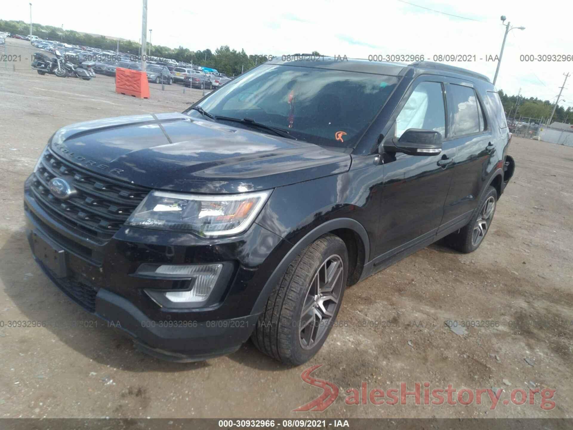 1FM5K8GT5HGA40345 2017 FORD EXPLORER