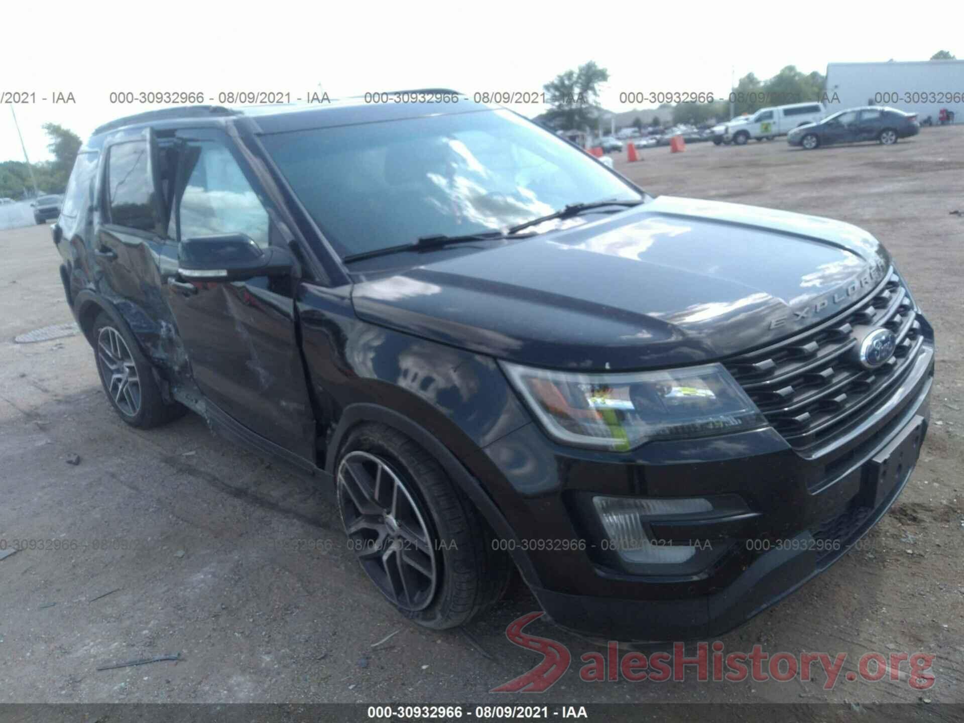 1FM5K8GT5HGA40345 2017 FORD EXPLORER