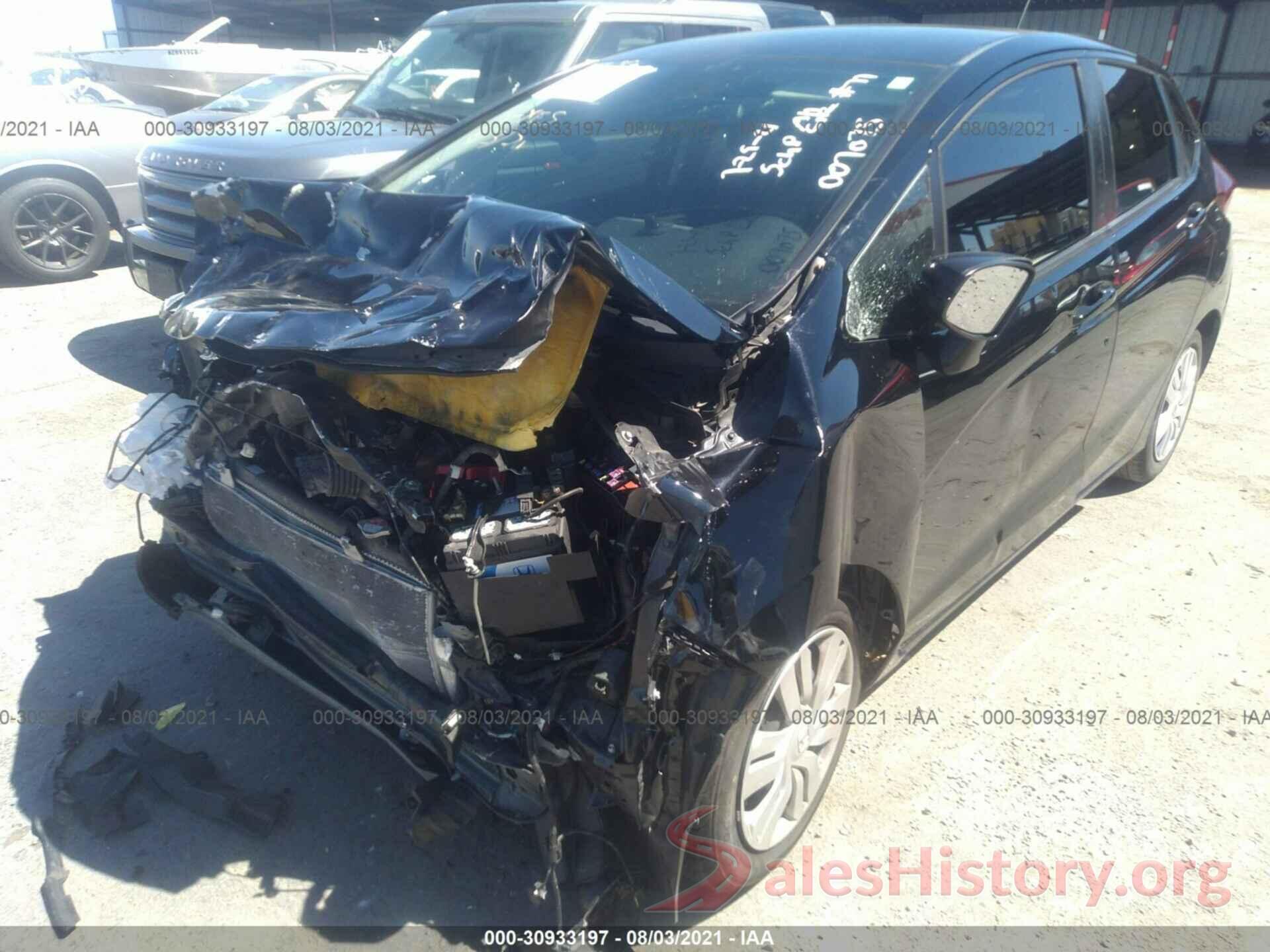 JHMGK5H53HS007075 2017 HONDA FIT