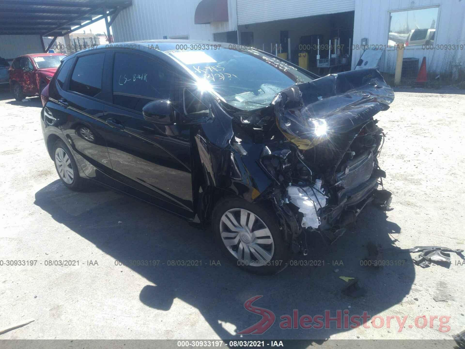 JHMGK5H53HS007075 2017 HONDA FIT