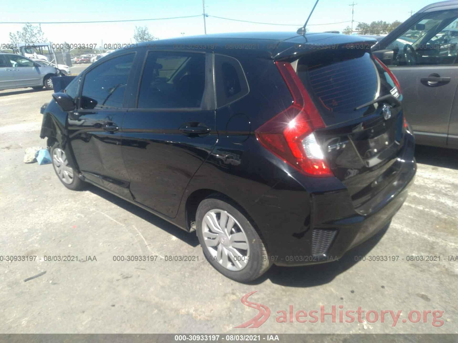 JHMGK5H53HS007075 2017 HONDA FIT