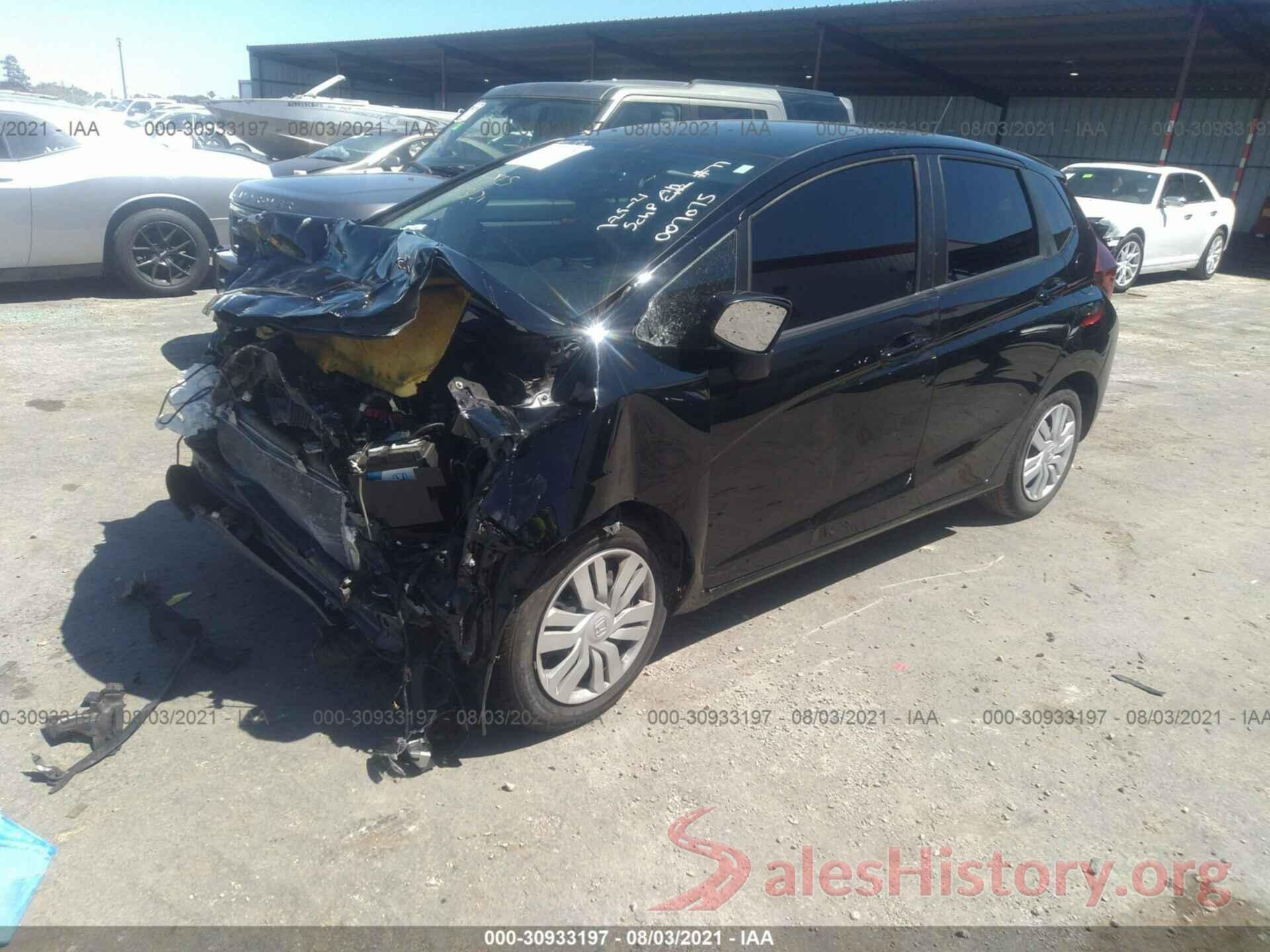 JHMGK5H53HS007075 2017 HONDA FIT