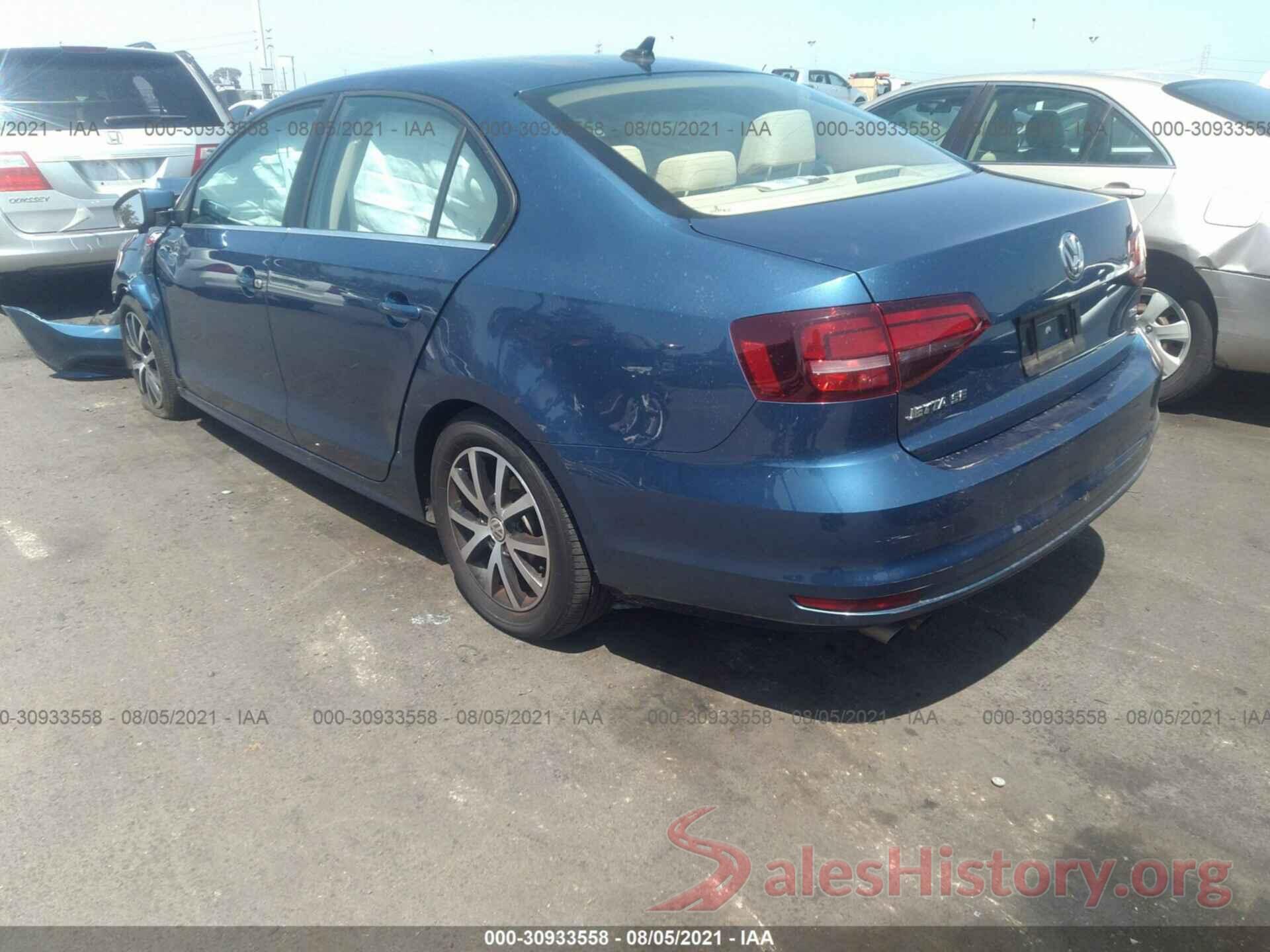 3VWDB7AJ7HM249641 2017 VOLKSWAGEN JETTA