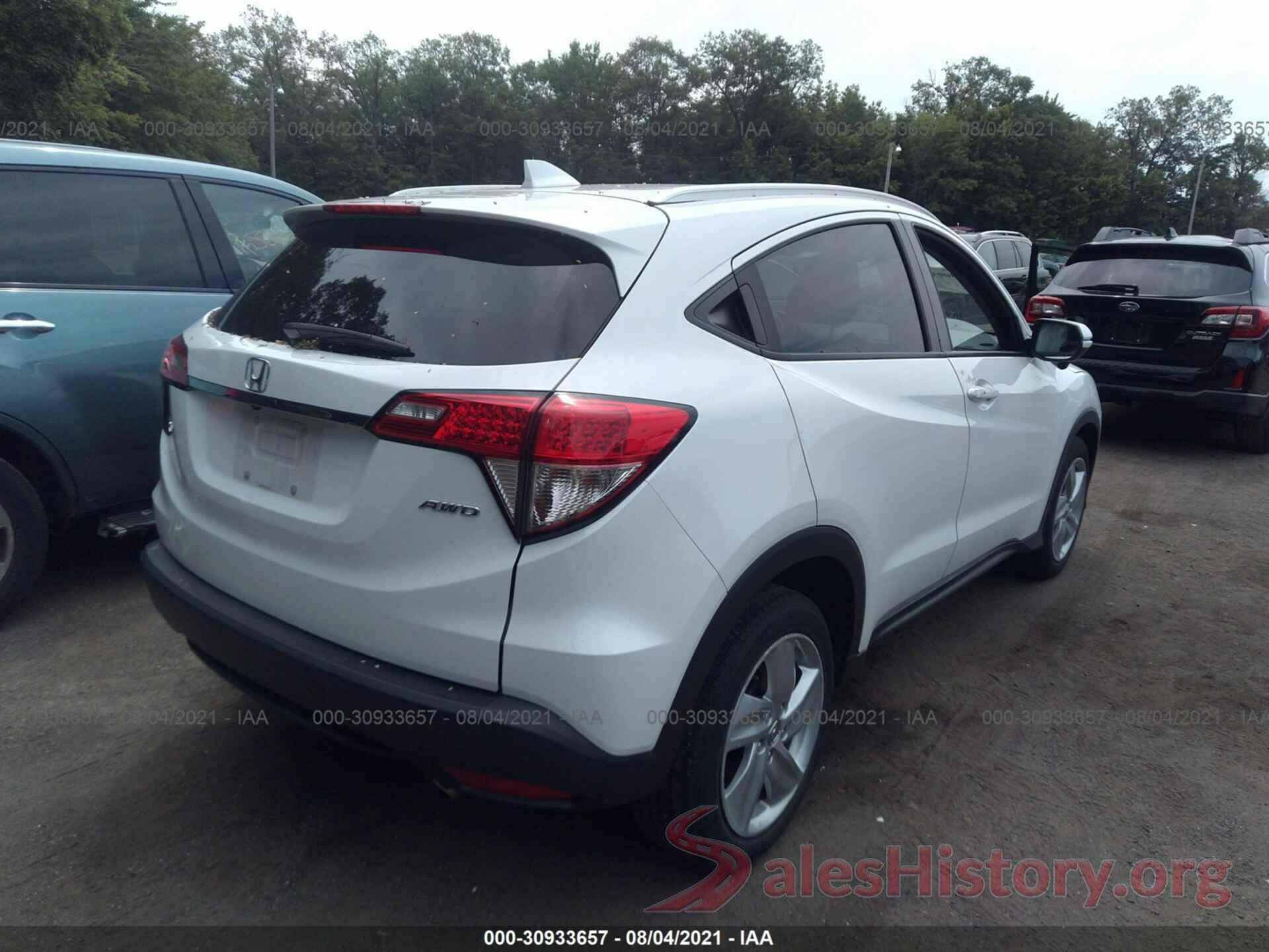 3CZRU6H76KM704830 2019 HONDA HR-V