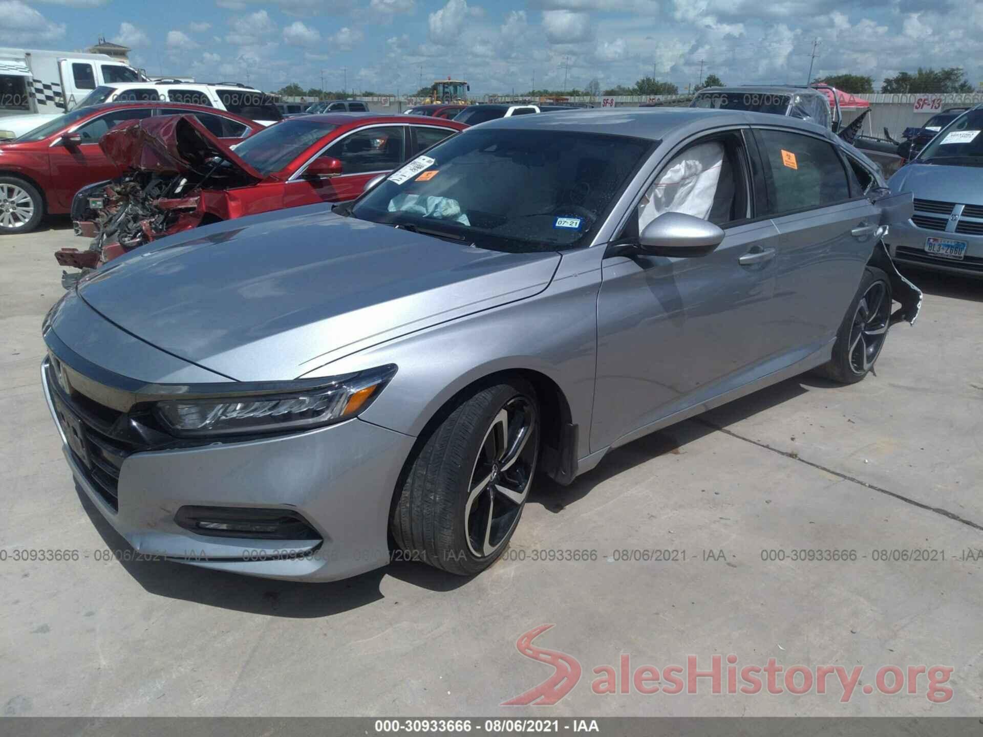 1HGCV1F36KA065780 2019 HONDA ACCORD SEDAN