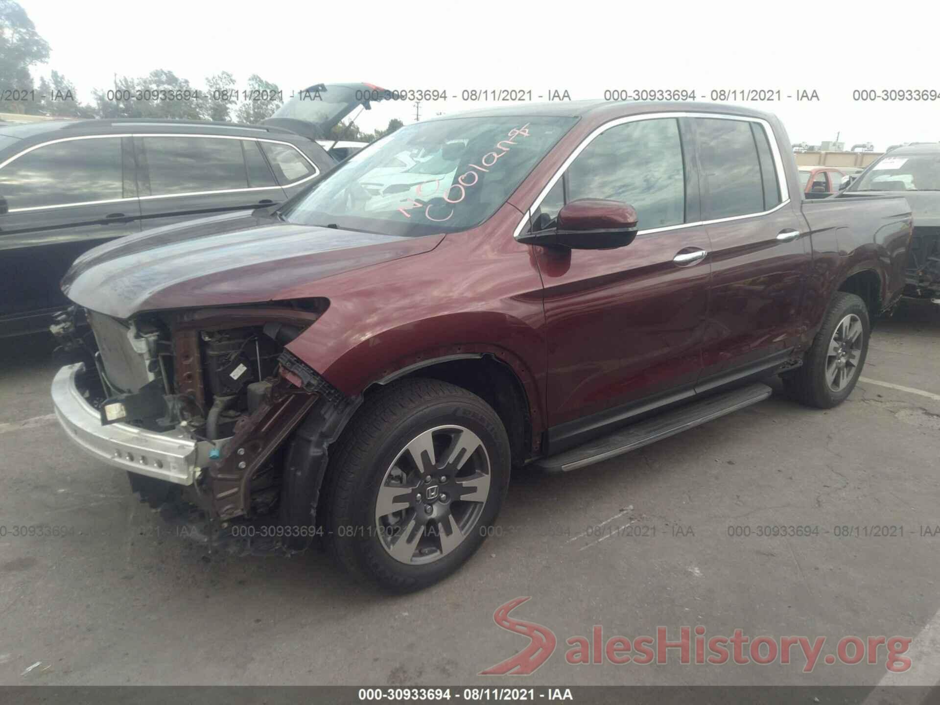 5FPYK3F73HB036434 2017 HONDA RIDGELINE