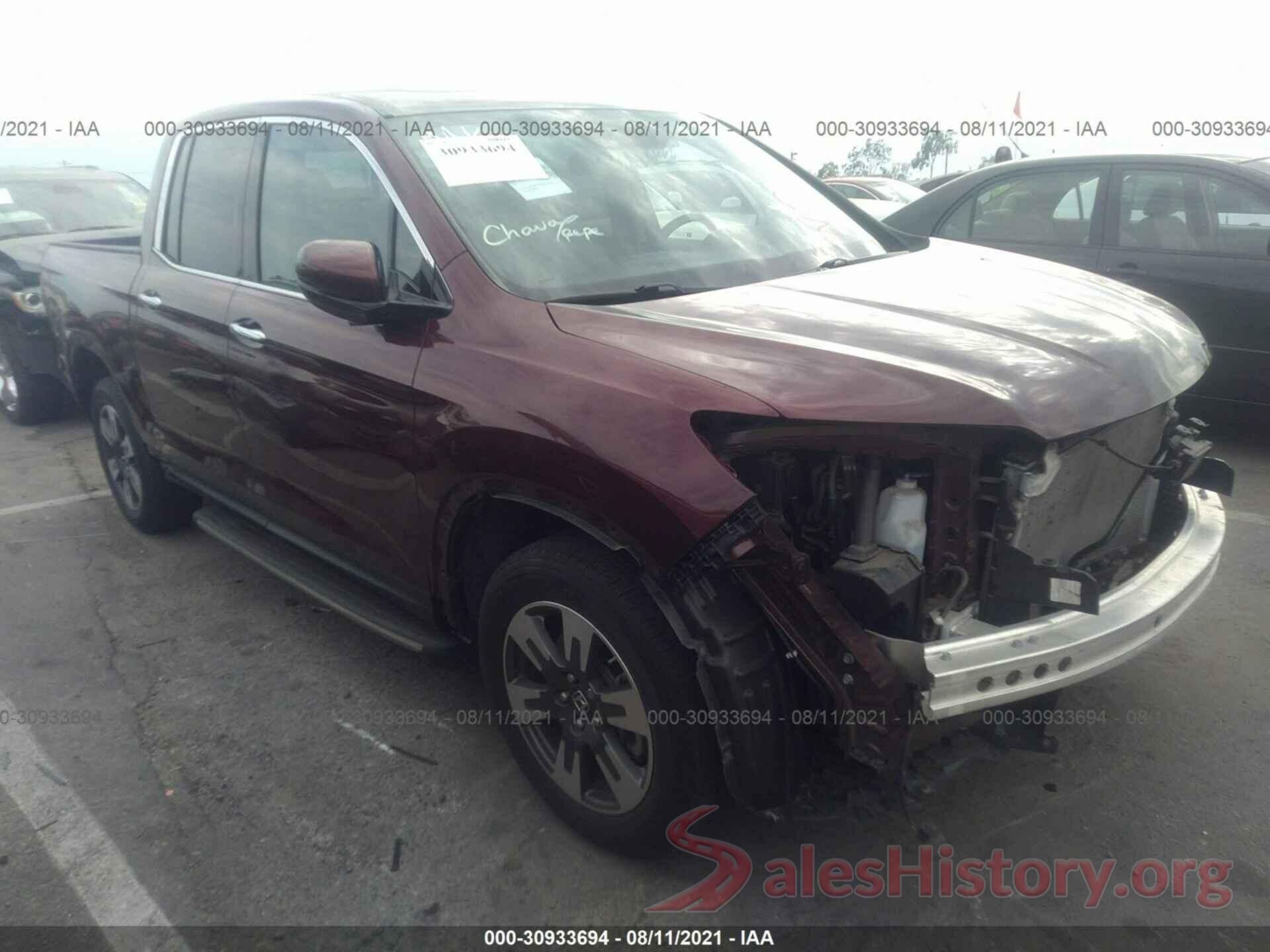 5FPYK3F73HB036434 2017 HONDA RIDGELINE