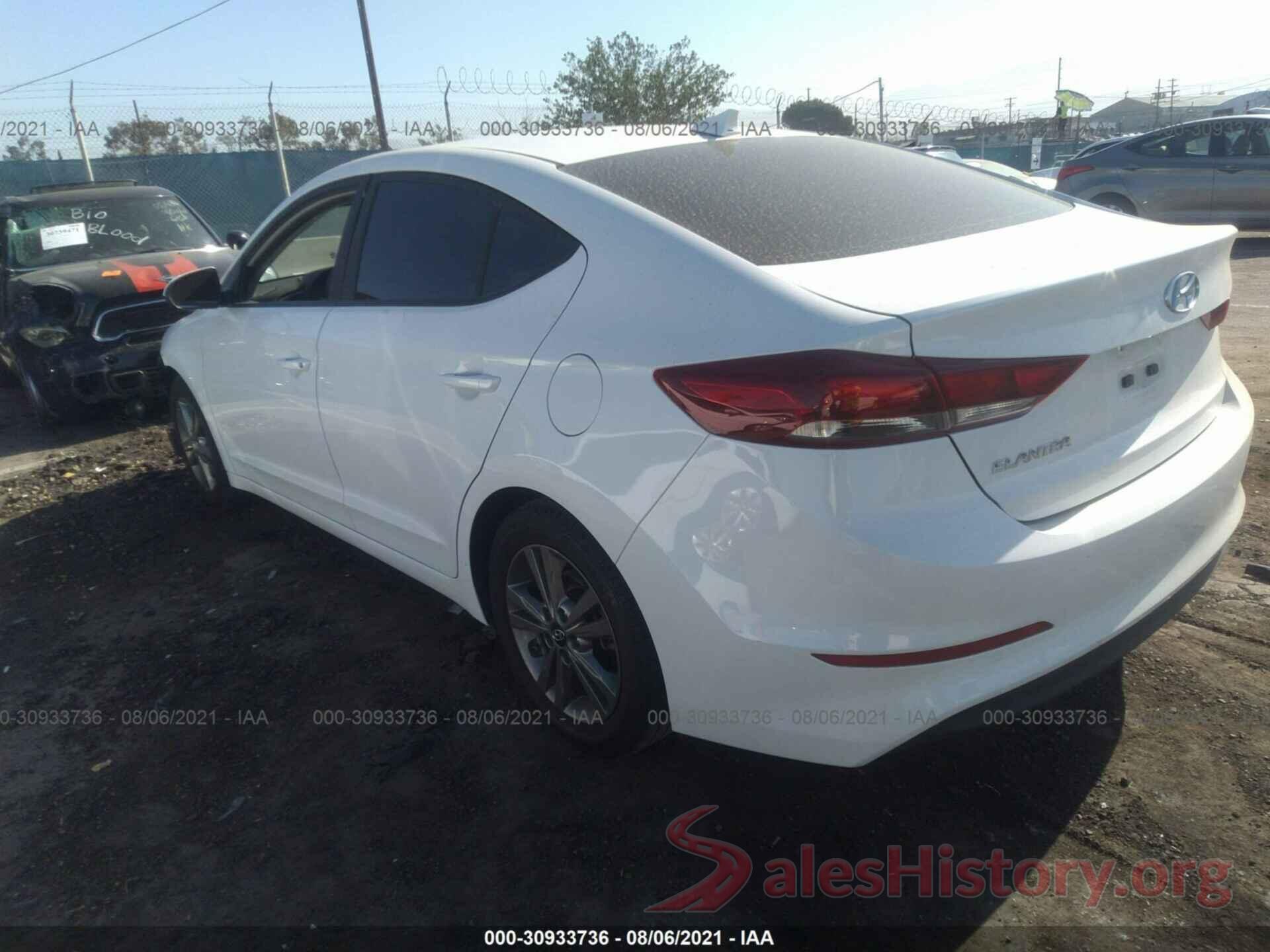 5NPD84LF3JH249091 2018 HYUNDAI ELANTRA