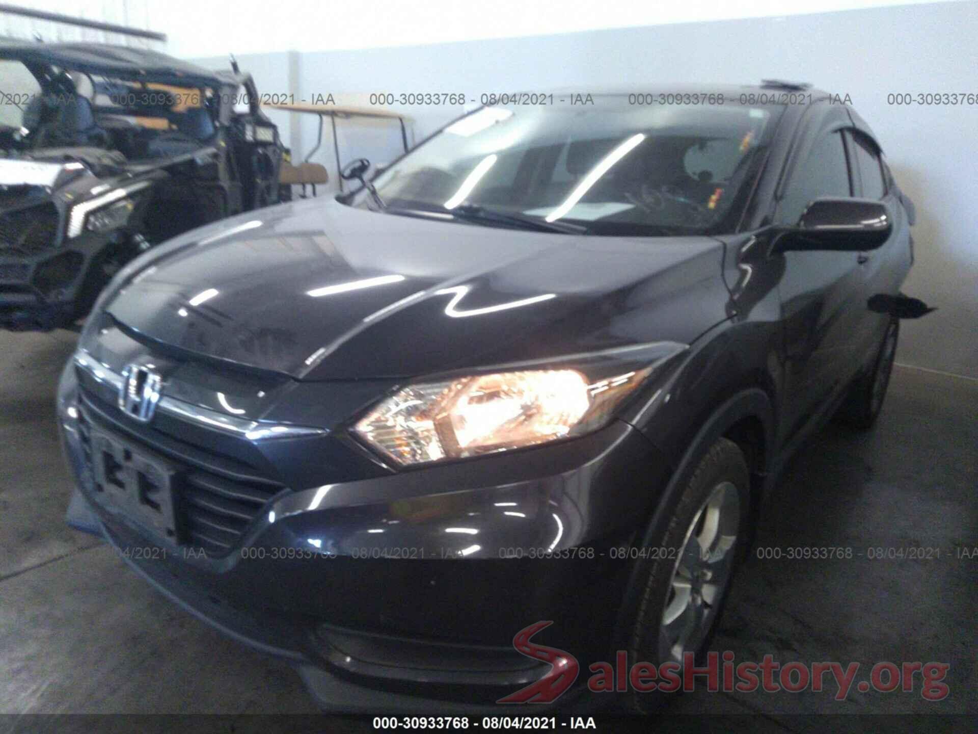 3CZRU6H31GM748559 2016 HONDA HR-V