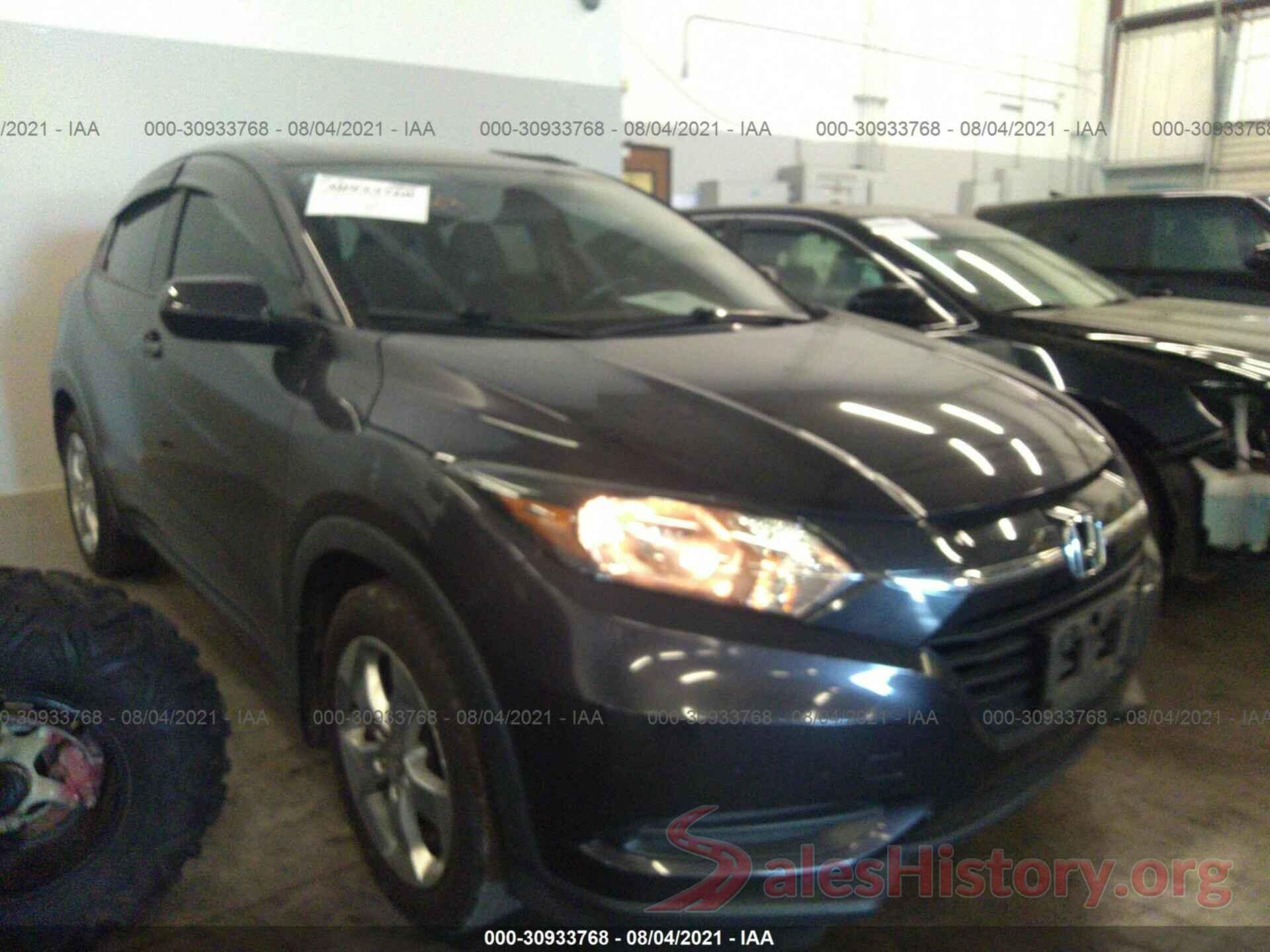 3CZRU6H31GM748559 2016 HONDA HR-V