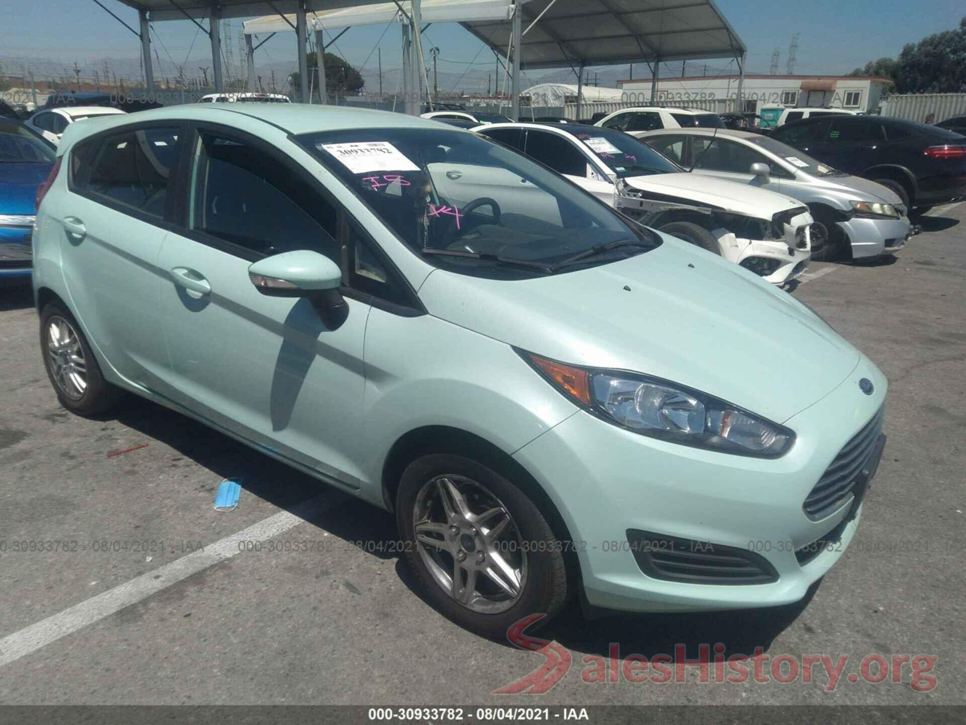 3FADP4EJ0HM103620 2017 FORD FIESTA