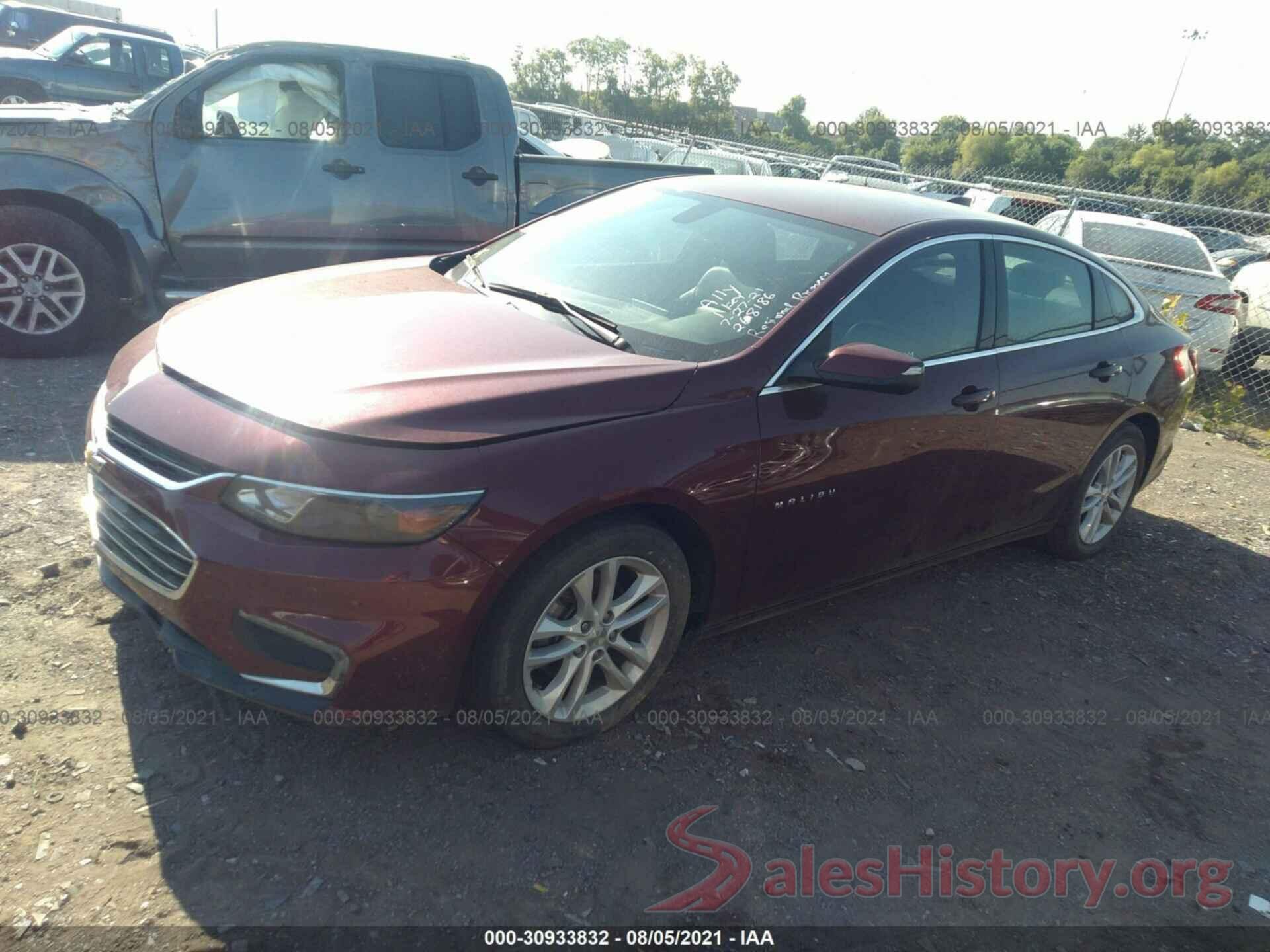 1G1ZE5ST0GF268186 2016 CHEVROLET MALIBU