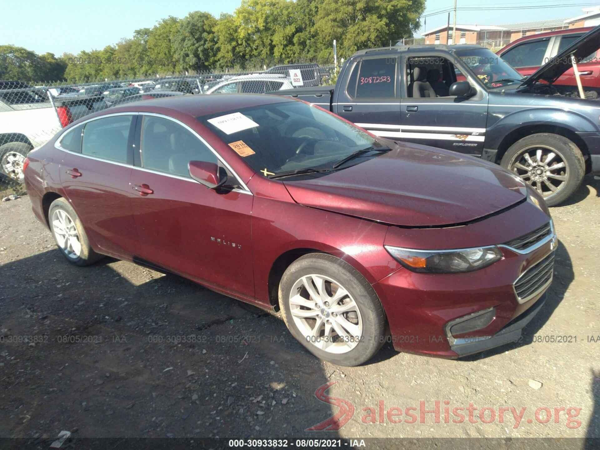 1G1ZE5ST0GF268186 2016 CHEVROLET MALIBU