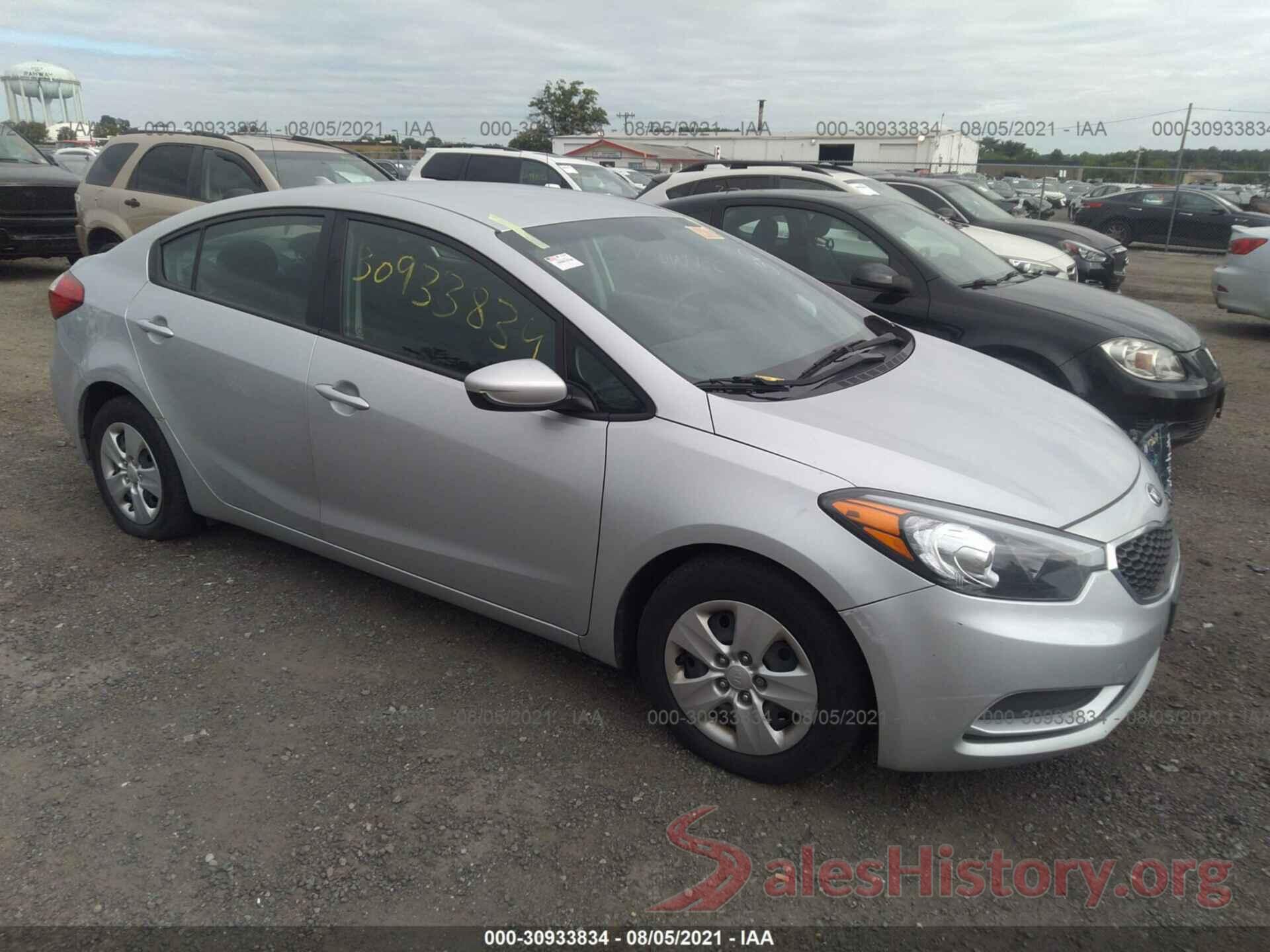 KNAFK4A62G5611141 2016 KIA FORTE