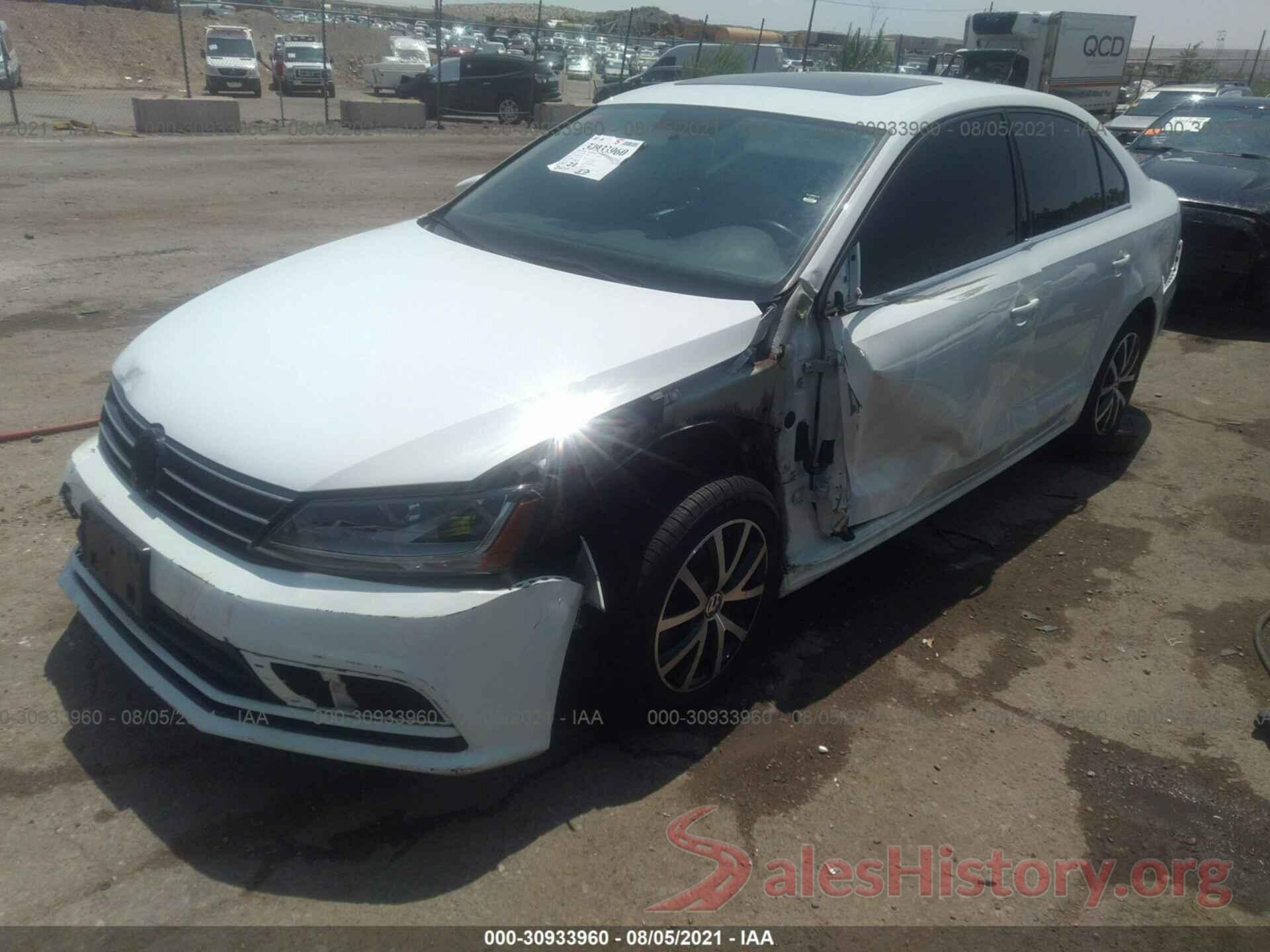 3VWDB7AJ5HM208540 2017 VOLKSWAGEN JETTA