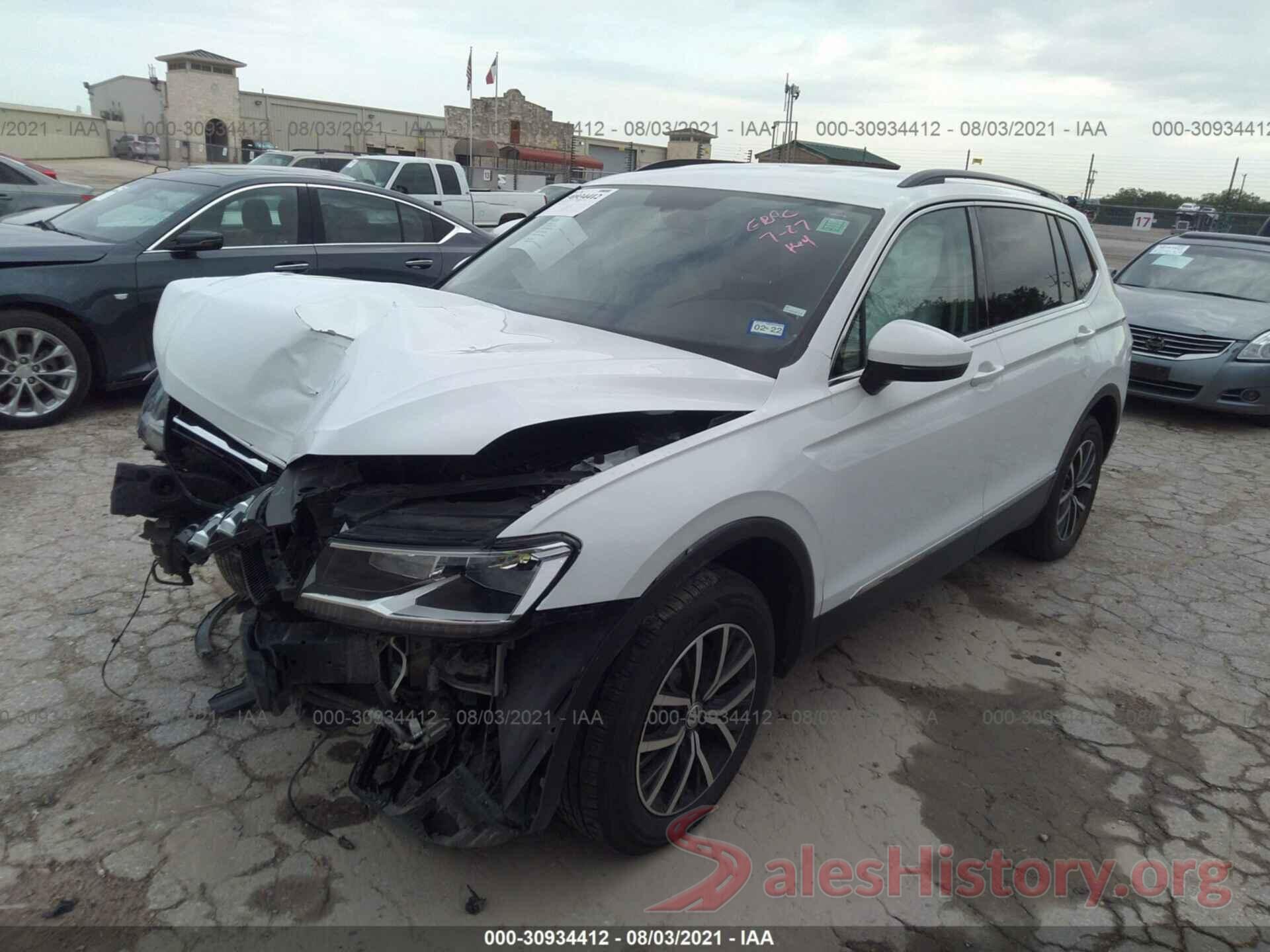 3VV3B7AX9LM107403 2020 VOLKSWAGEN TIGUAN