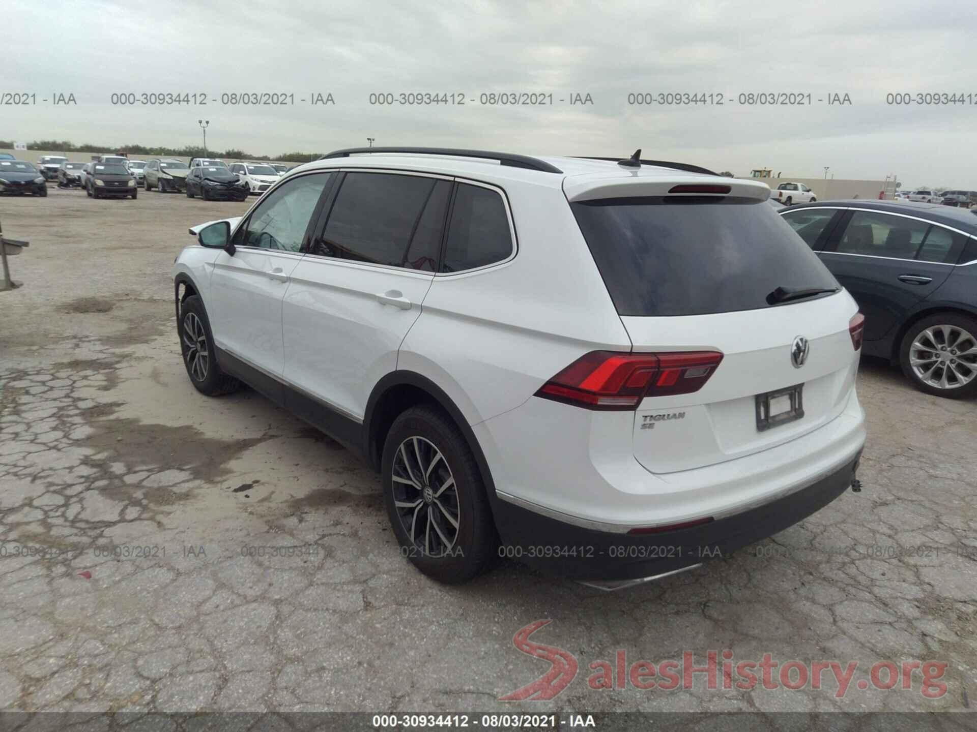 3VV3B7AX9LM107403 2020 VOLKSWAGEN TIGUAN