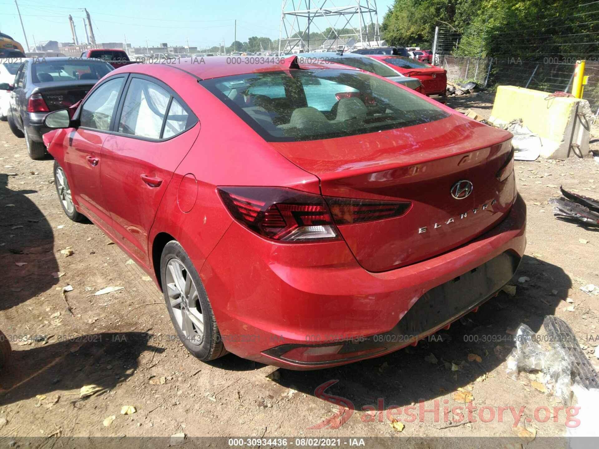 5NPD84LF5LH567829 2020 HYUNDAI ELANTRA