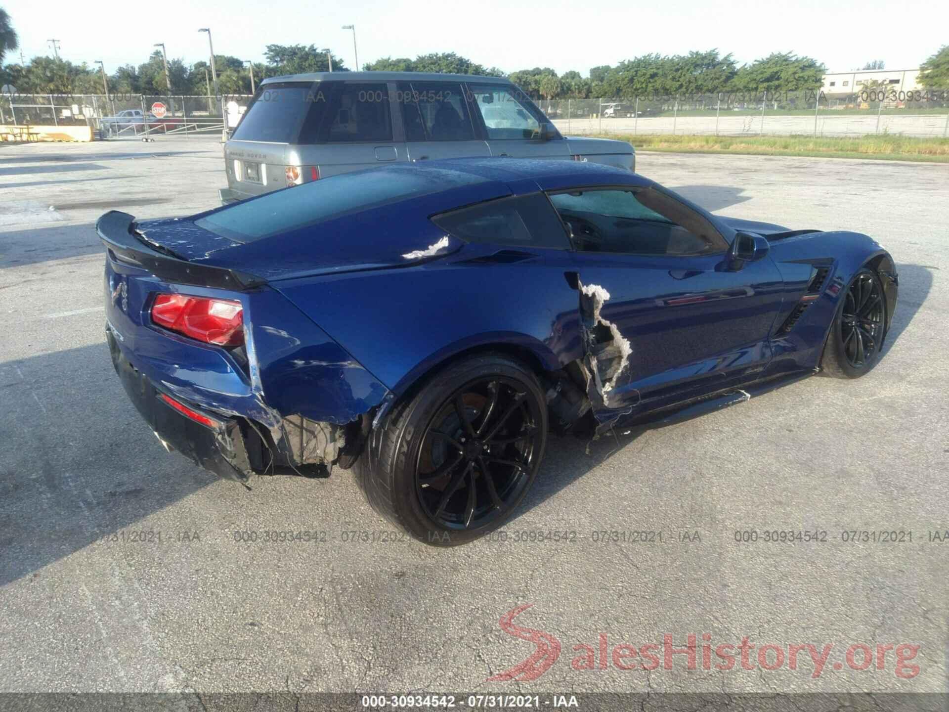 1G1YY2D76K5107308 2019 CHEVROLET CORVETTE