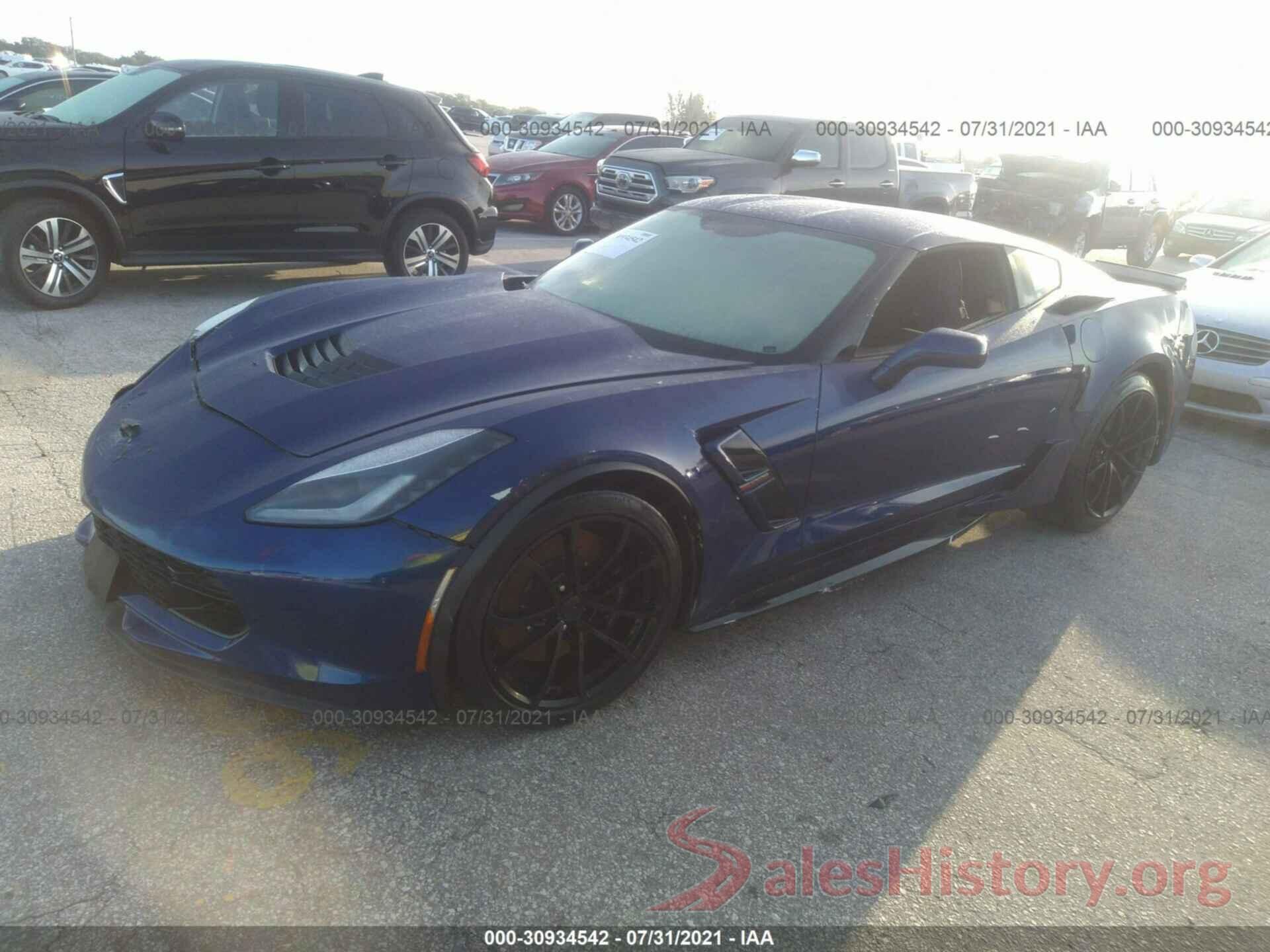 1G1YY2D76K5107308 2019 CHEVROLET CORVETTE