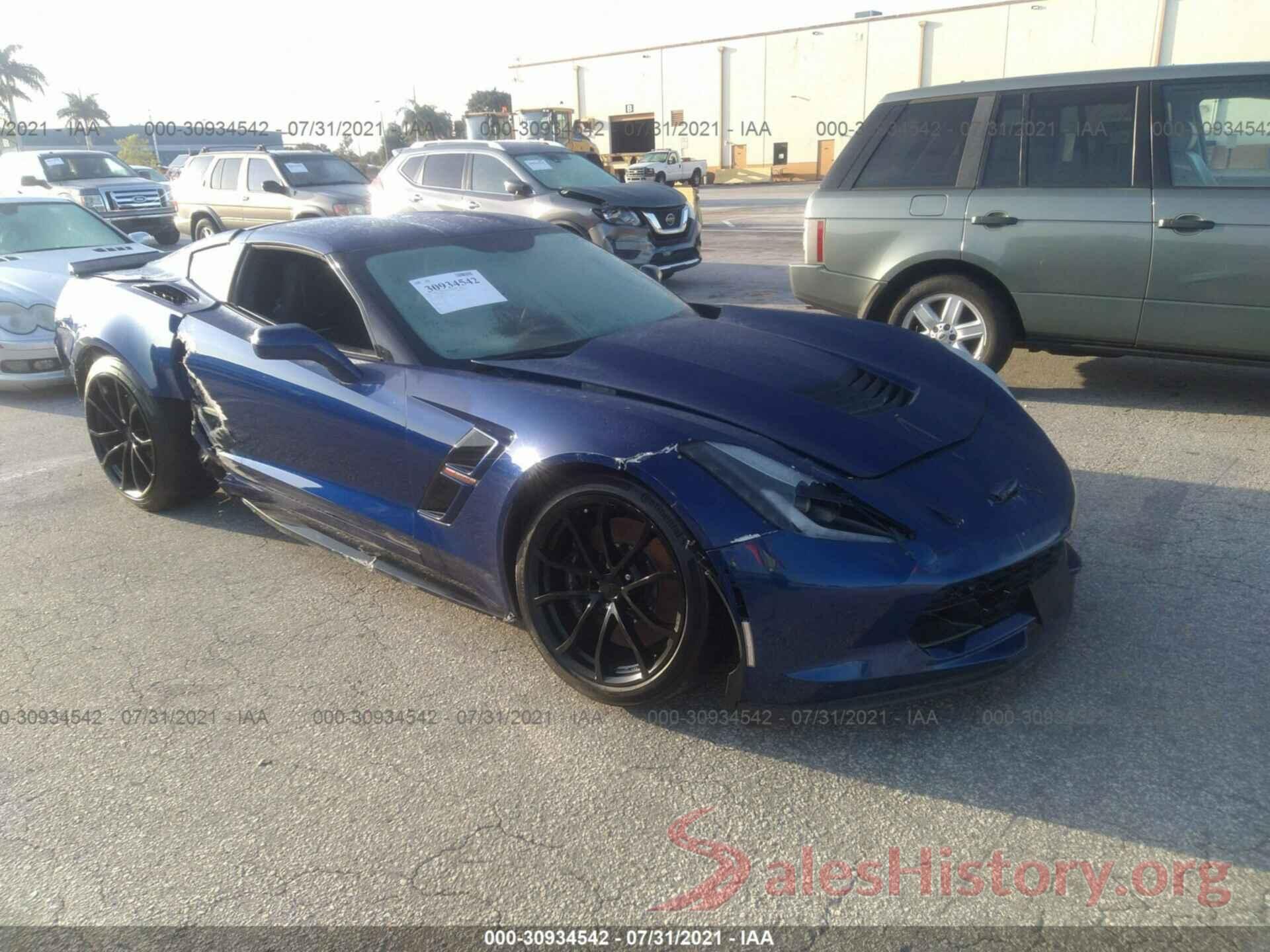 1G1YY2D76K5107308 2019 CHEVROLET CORVETTE