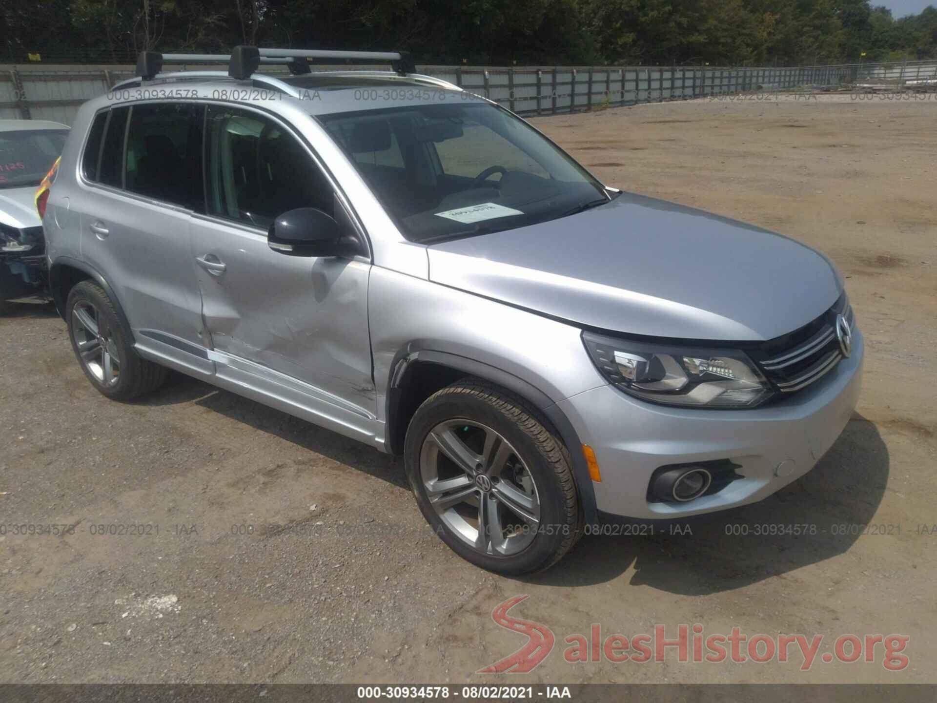 WVGTV7AX4HK031542 2017 VOLKSWAGEN TIGUAN