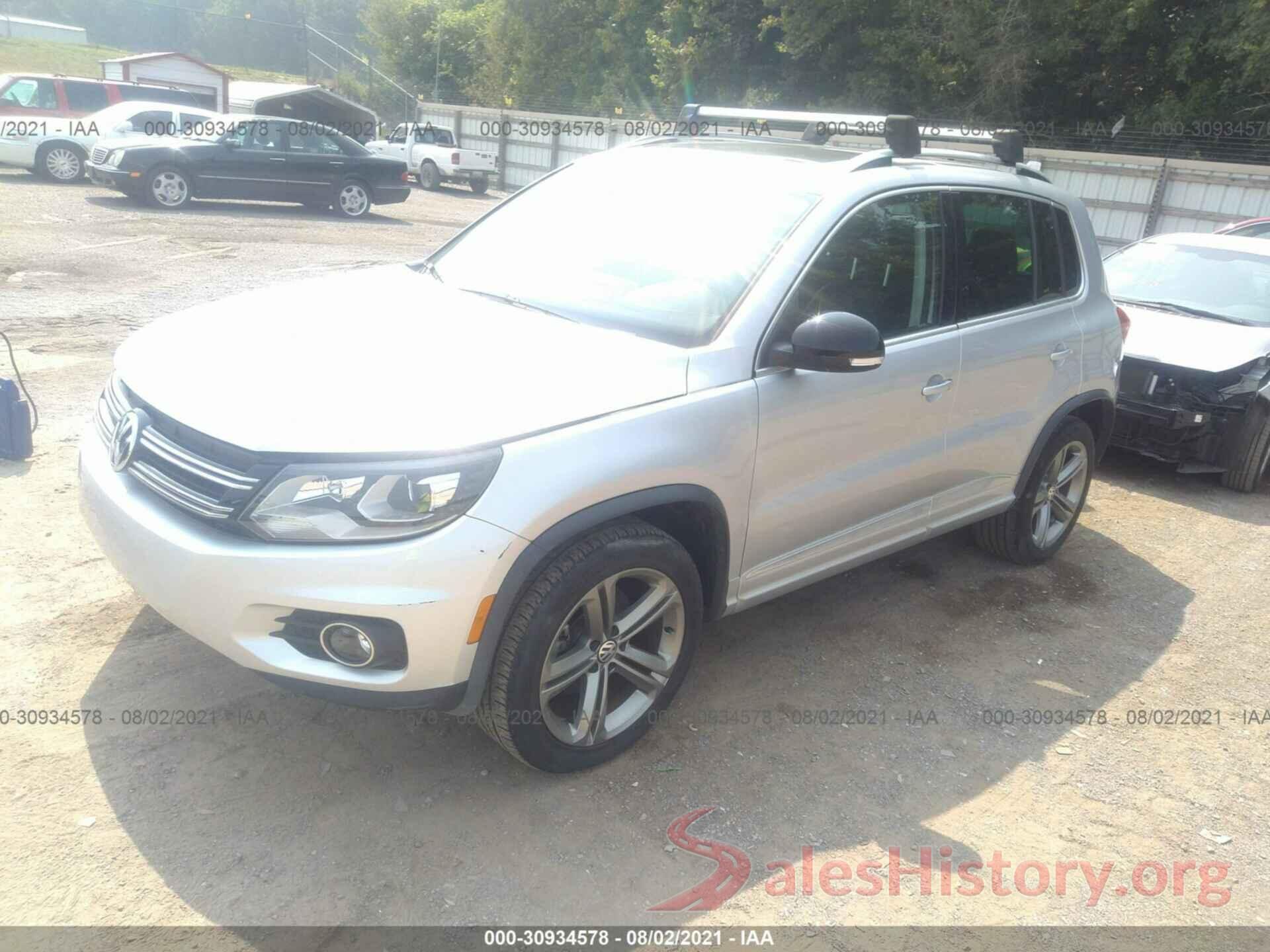 WVGTV7AX4HK031542 2017 VOLKSWAGEN TIGUAN