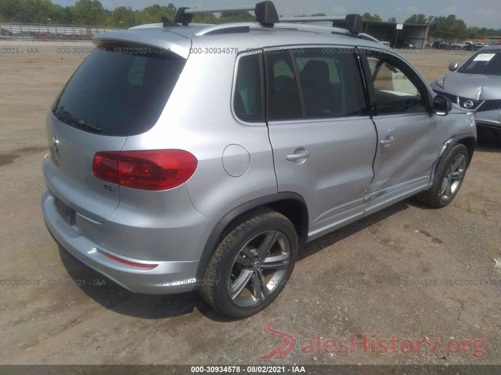 WVGTV7AX4HK031542 2017 VOLKSWAGEN TIGUAN