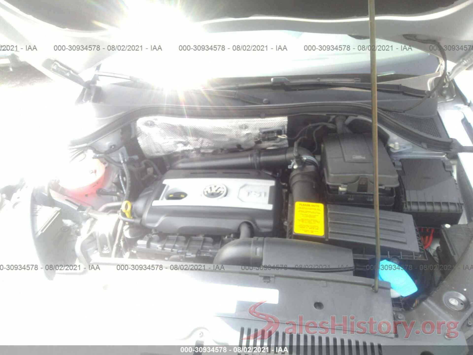 WVGTV7AX4HK031542 2017 VOLKSWAGEN TIGUAN