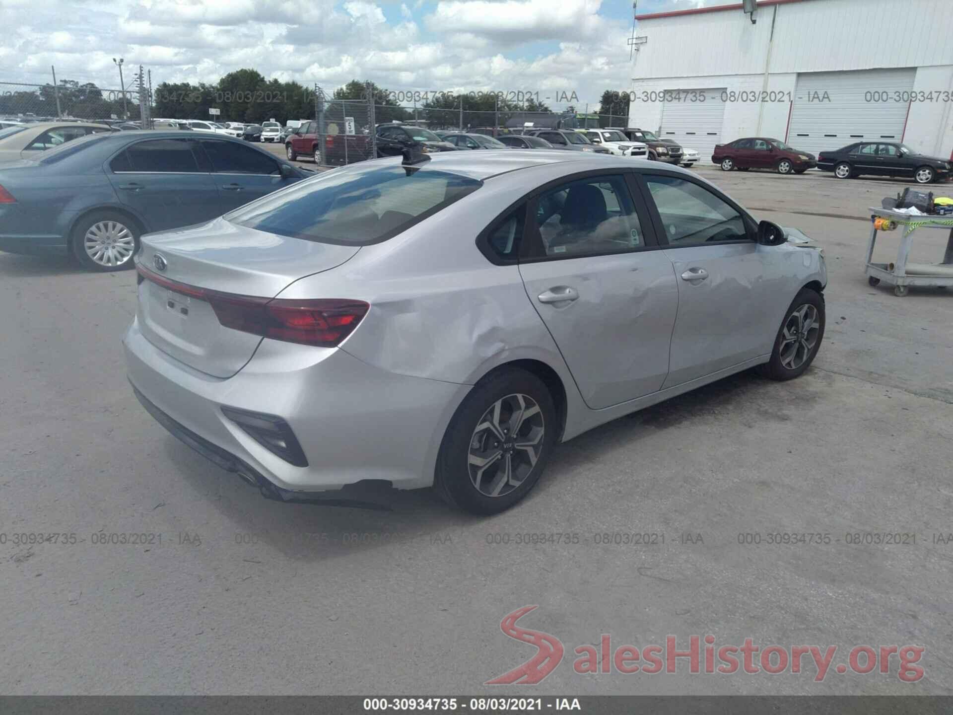 3KPF24AD5ME334714 2021 KIA FORTE