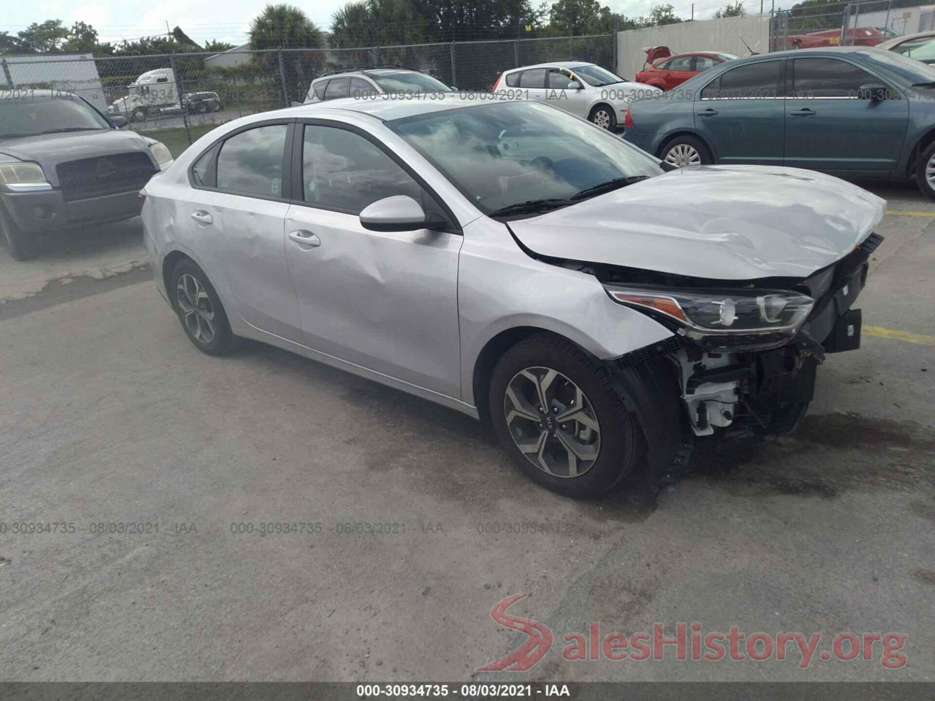 3KPF24AD5ME334714 2021 KIA FORTE