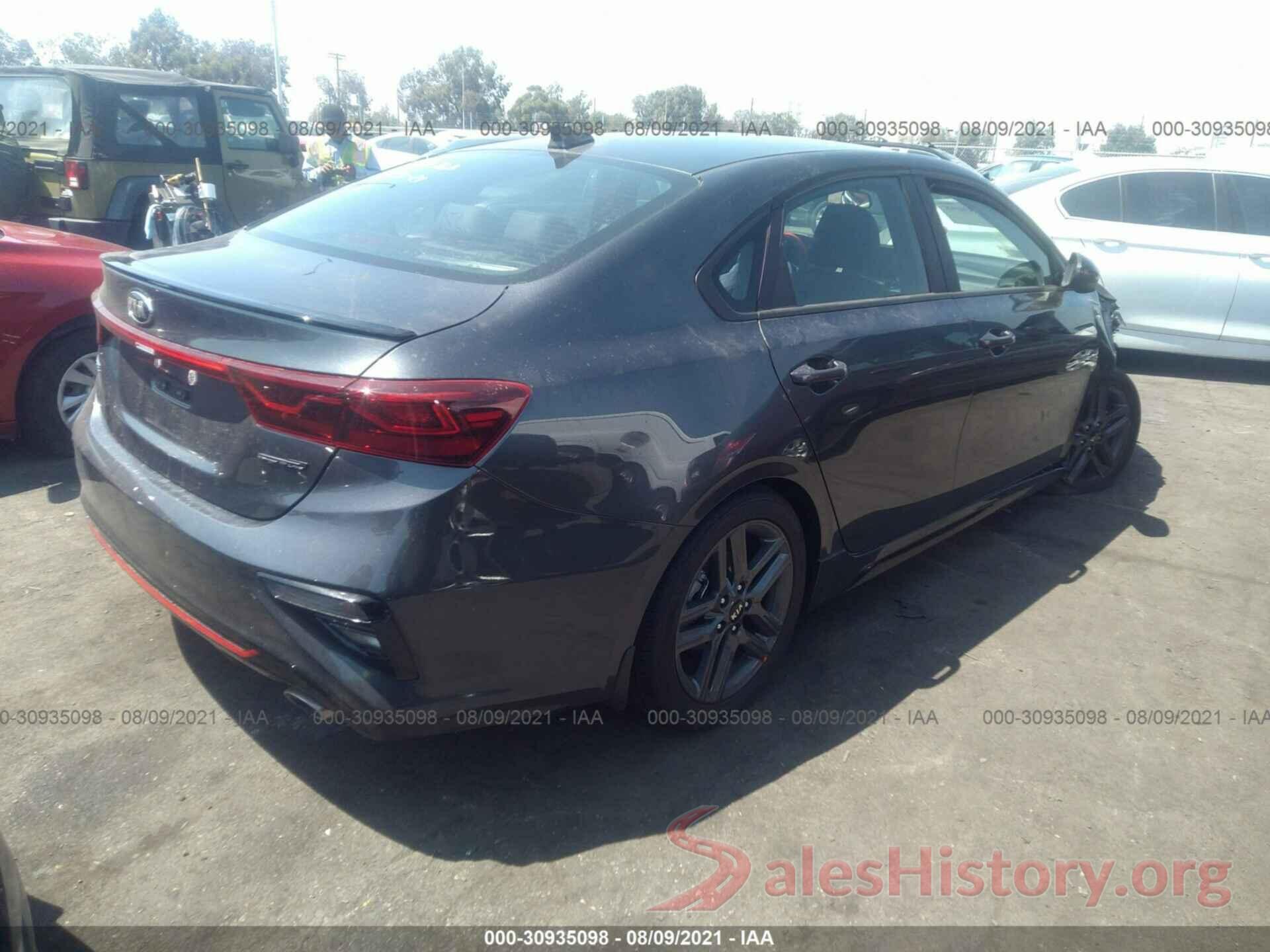 3KPF34AD6ME383109 2021 KIA FORTE