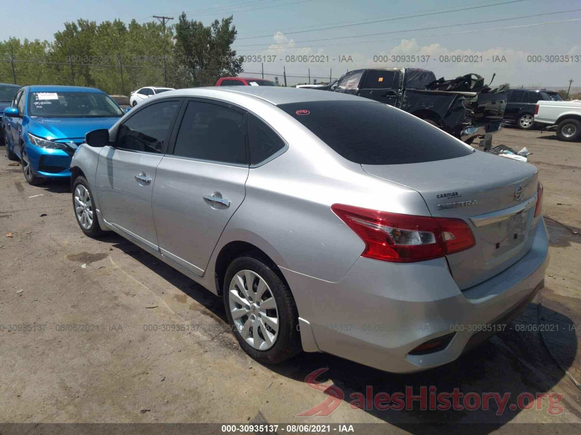 3N1AB7AP1KY390945 2019 NISSAN SENTRA