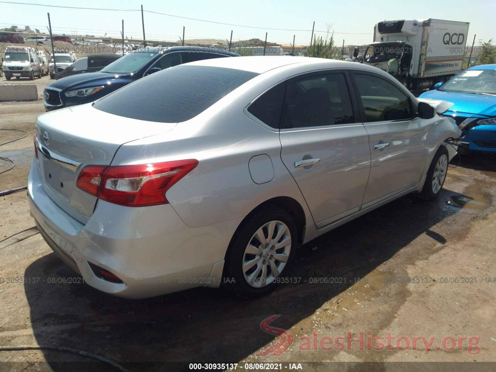 3N1AB7AP1KY390945 2019 NISSAN SENTRA