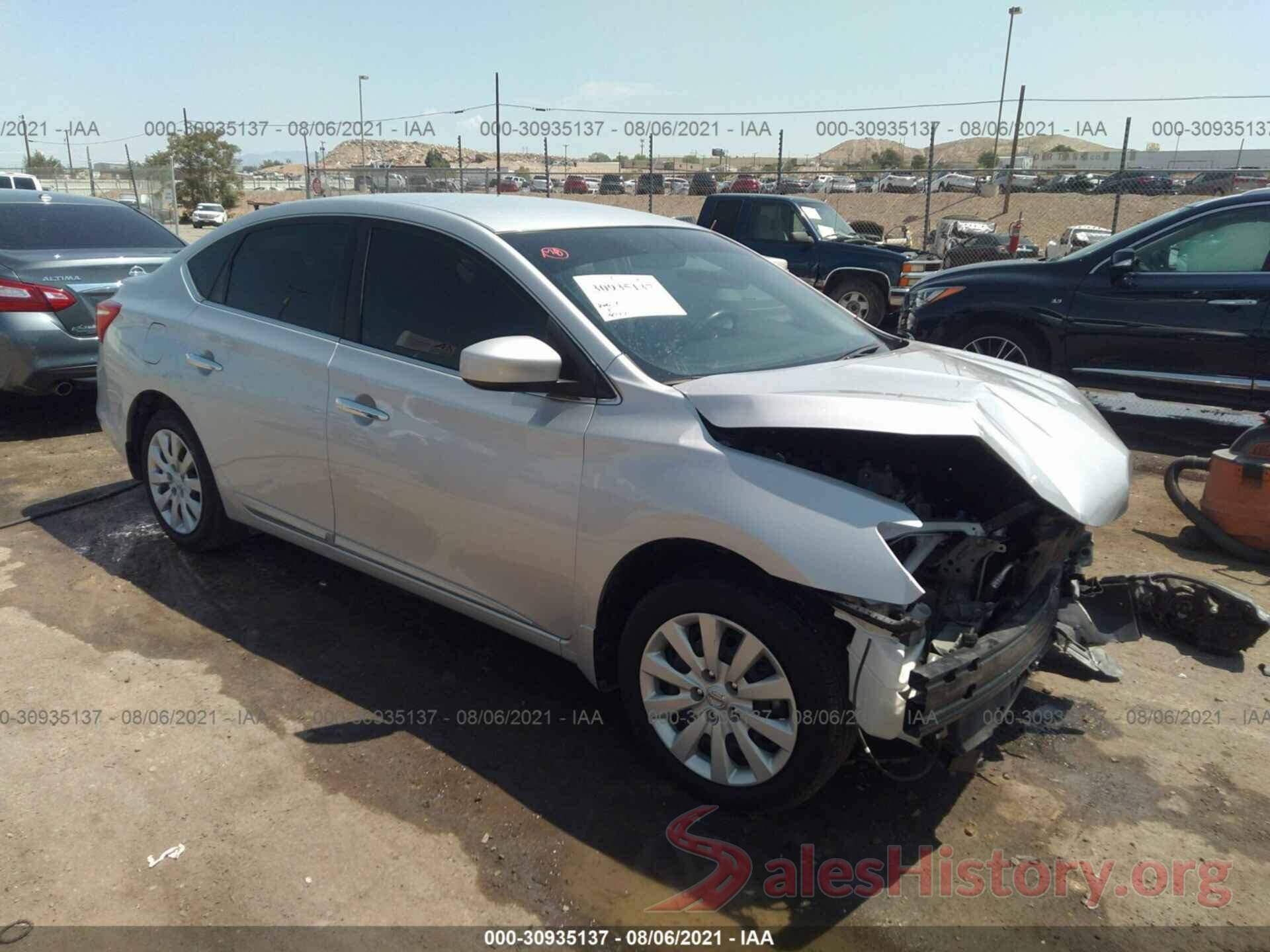 3N1AB7AP1KY390945 2019 NISSAN SENTRA