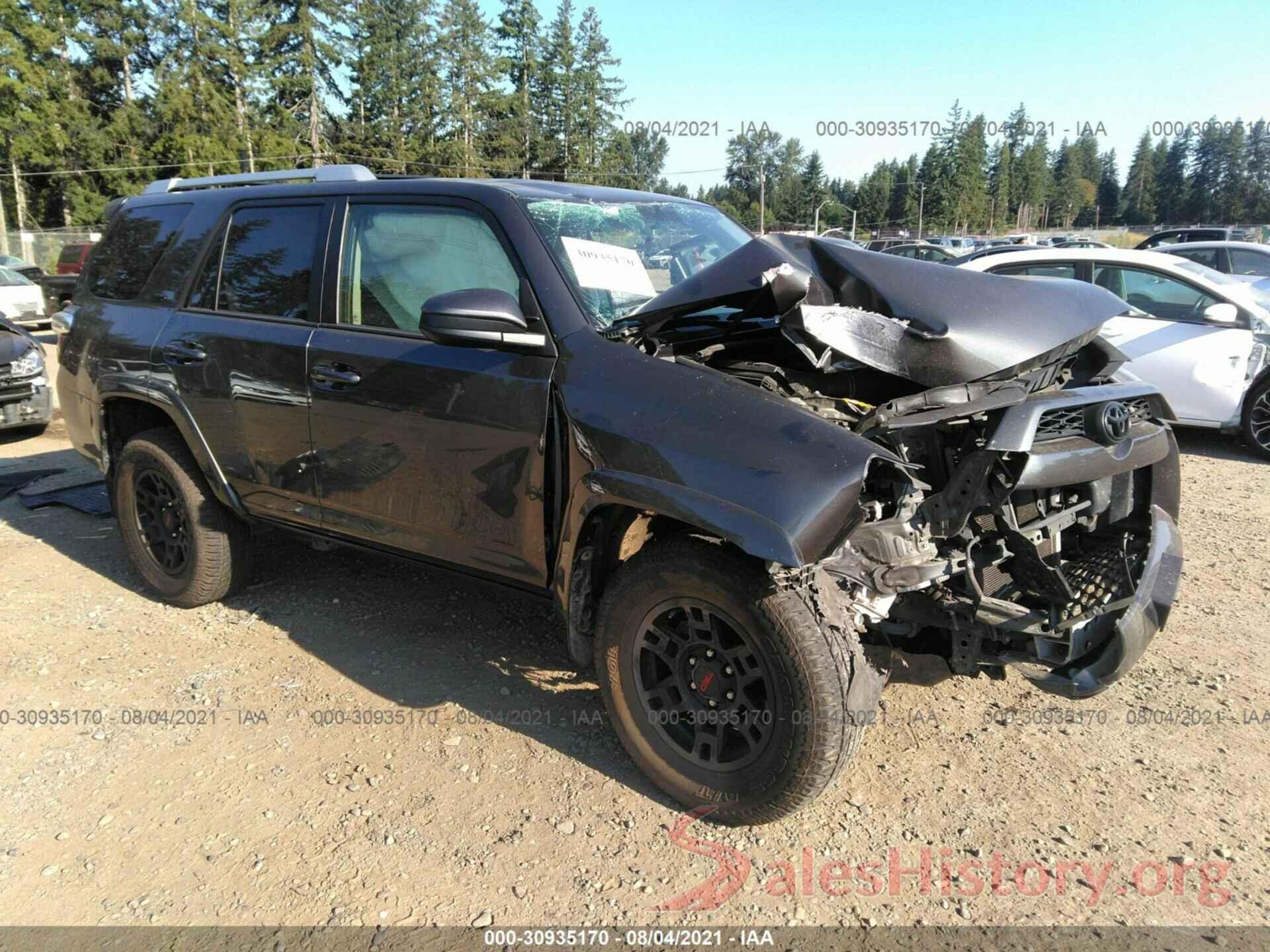 JTEBU5JR1J5592595 2018 TOYOTA 4RUNNER