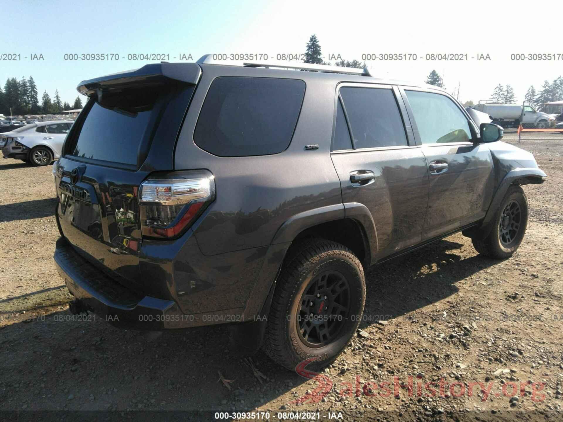 JTEBU5JR1J5592595 2018 TOYOTA 4RUNNER