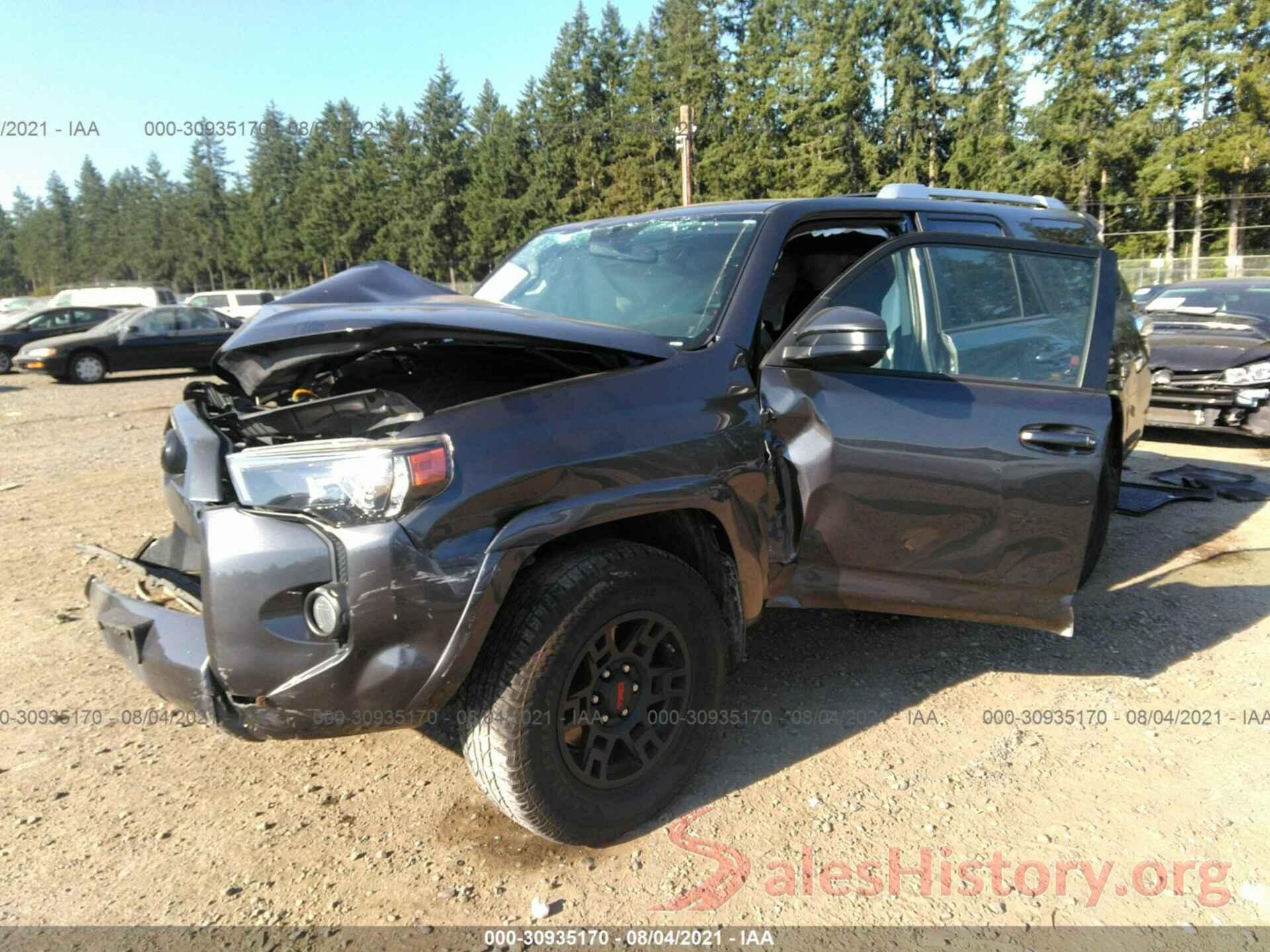 JTEBU5JR1J5592595 2018 TOYOTA 4RUNNER