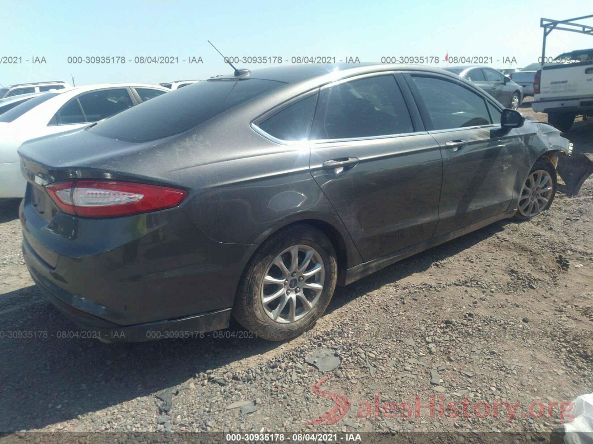 3FA6P0G77GR356745 2016 FORD FUSION