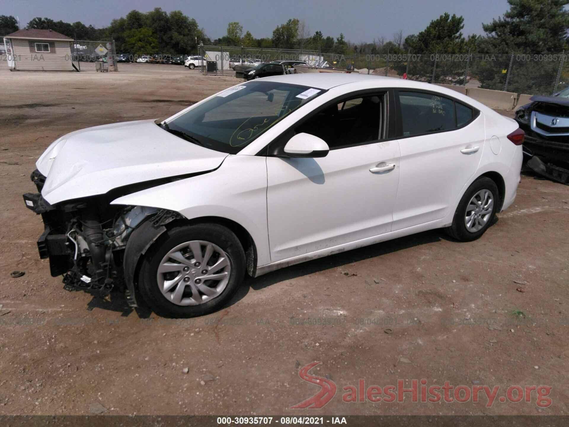 5NPD74LF8JH221015 2018 HYUNDAI ELANTRA