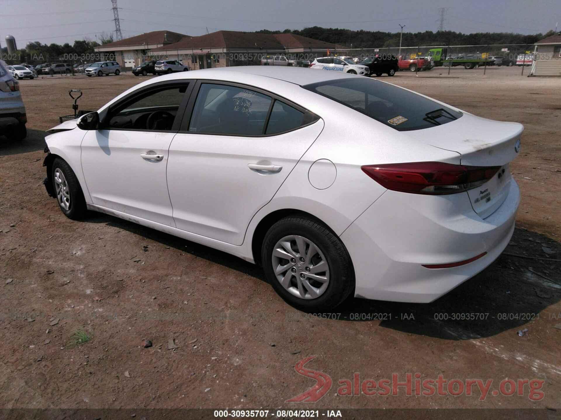 5NPD74LF8JH221015 2018 HYUNDAI ELANTRA