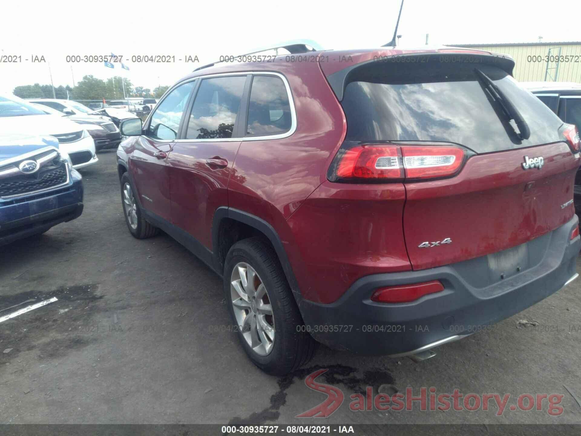 1C4PJMDB2HW604821 2017 JEEP CHEROKEE